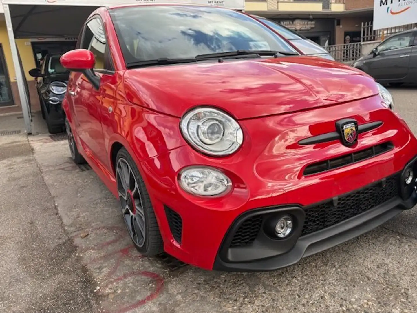 Abarth 500 500/595 1.4 16v t. t-jet Custom 135cv E6 Rojo - 2