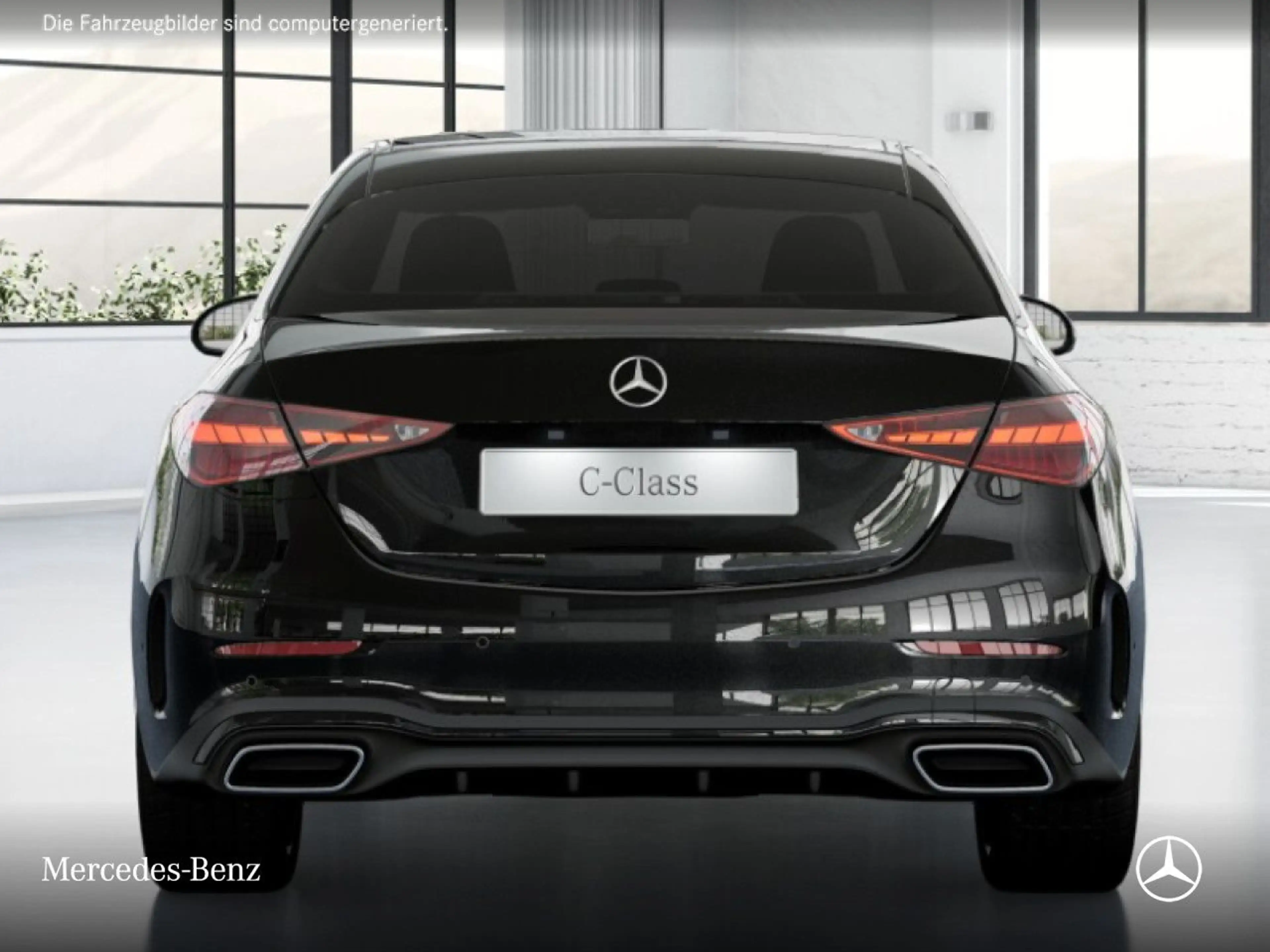 Mercedes-Benz C 220 d AMG+NIGHT+PANO+360+LED+BURMESTER+19"+TOTW — photo 7