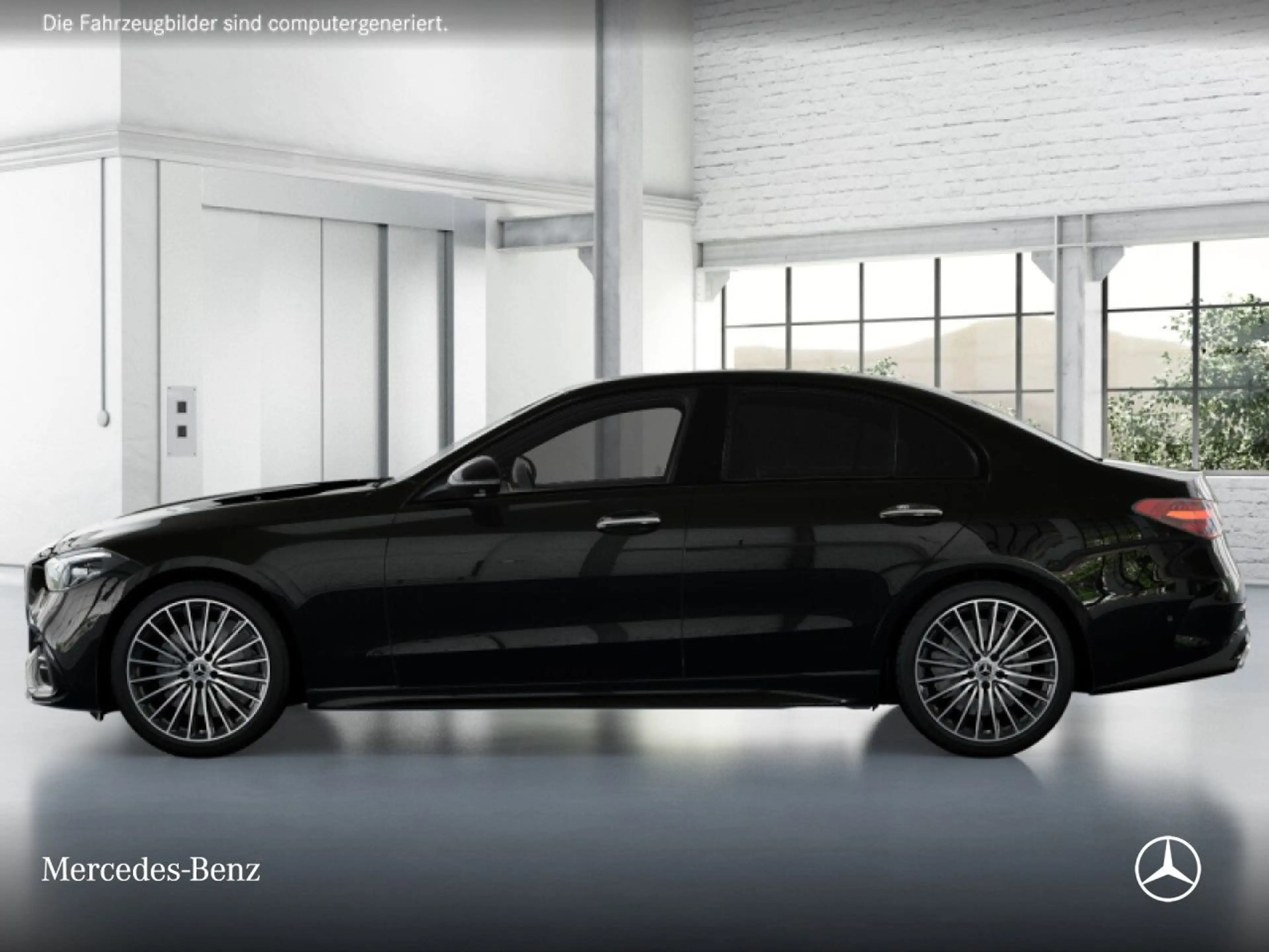Mercedes-Benz C 220 d AMG+NIGHT+PANO+360+LED+BURMESTER+19"+TOTW — photo 5