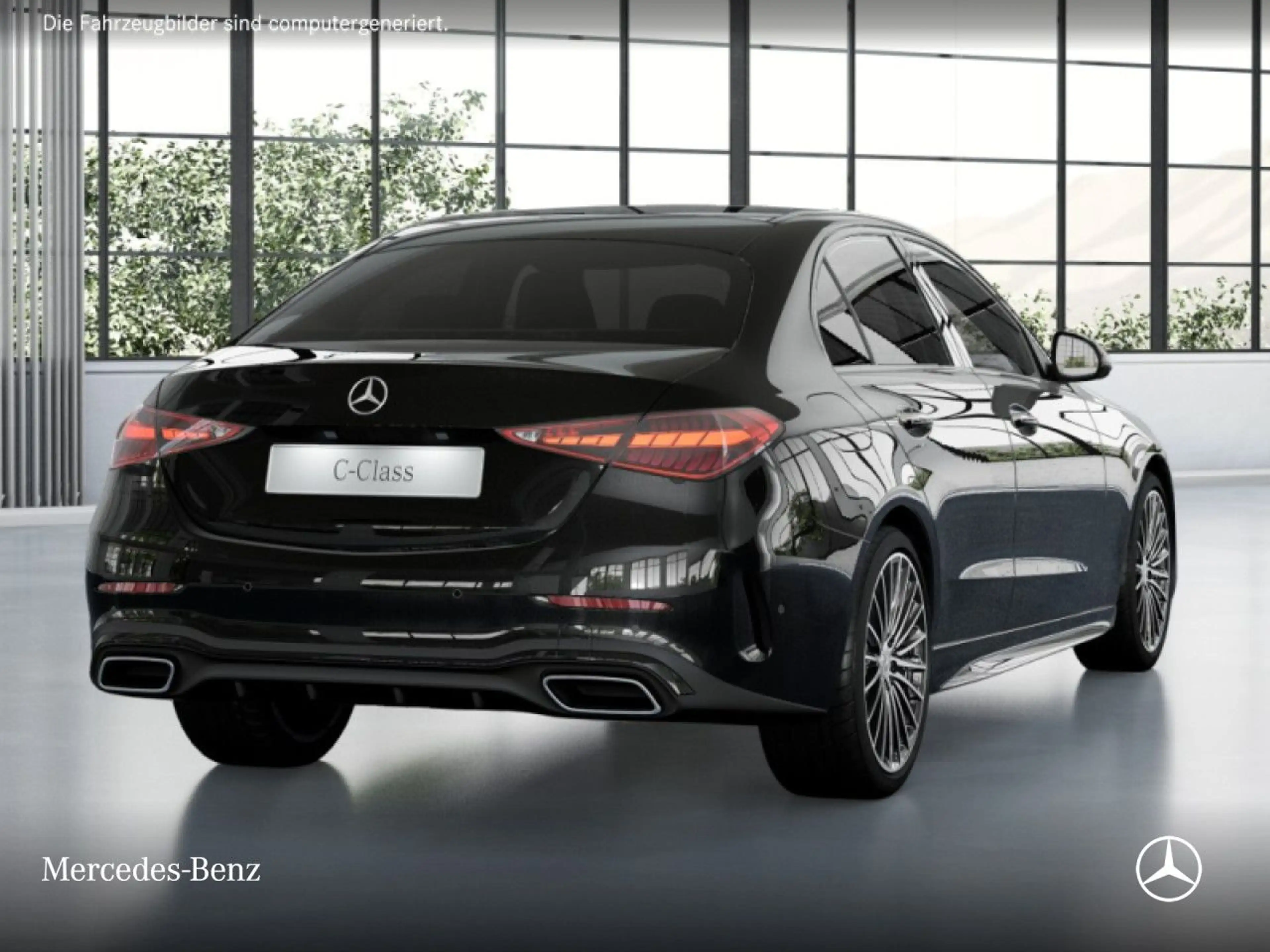 Mercedes-Benz C 220 d AMG+NIGHT+PANO+360+LED+BURMESTER+19"+TOTW — photo 4