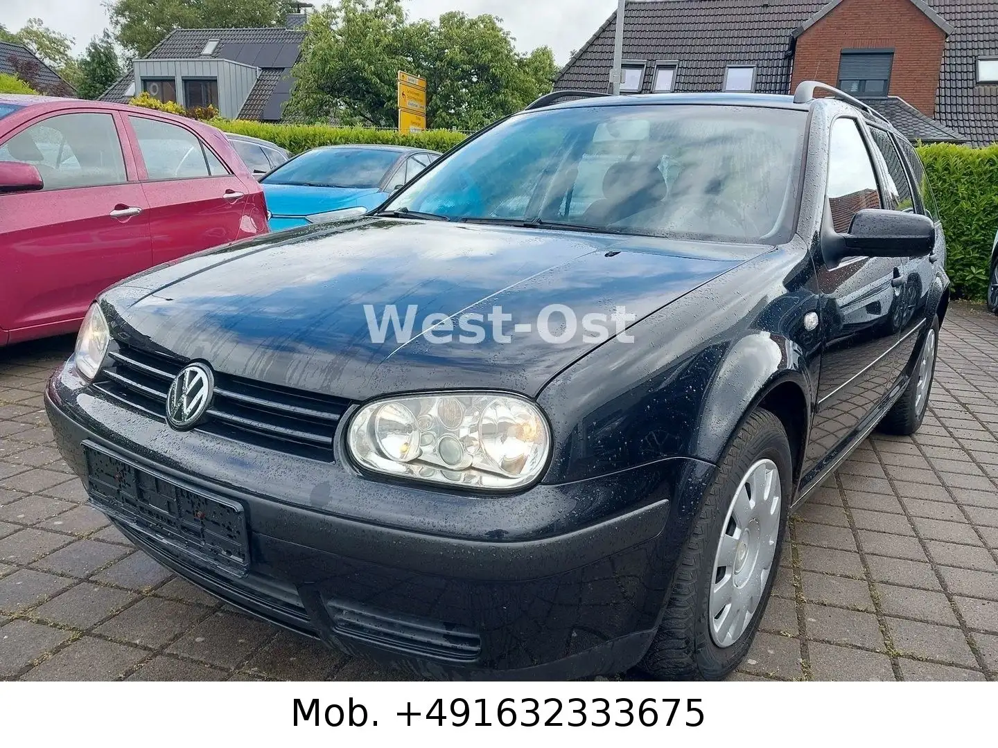 Volkswagen Golf IV Variant Basis Klima AHK 1 Hand HU/AU neu Schwarz - 1