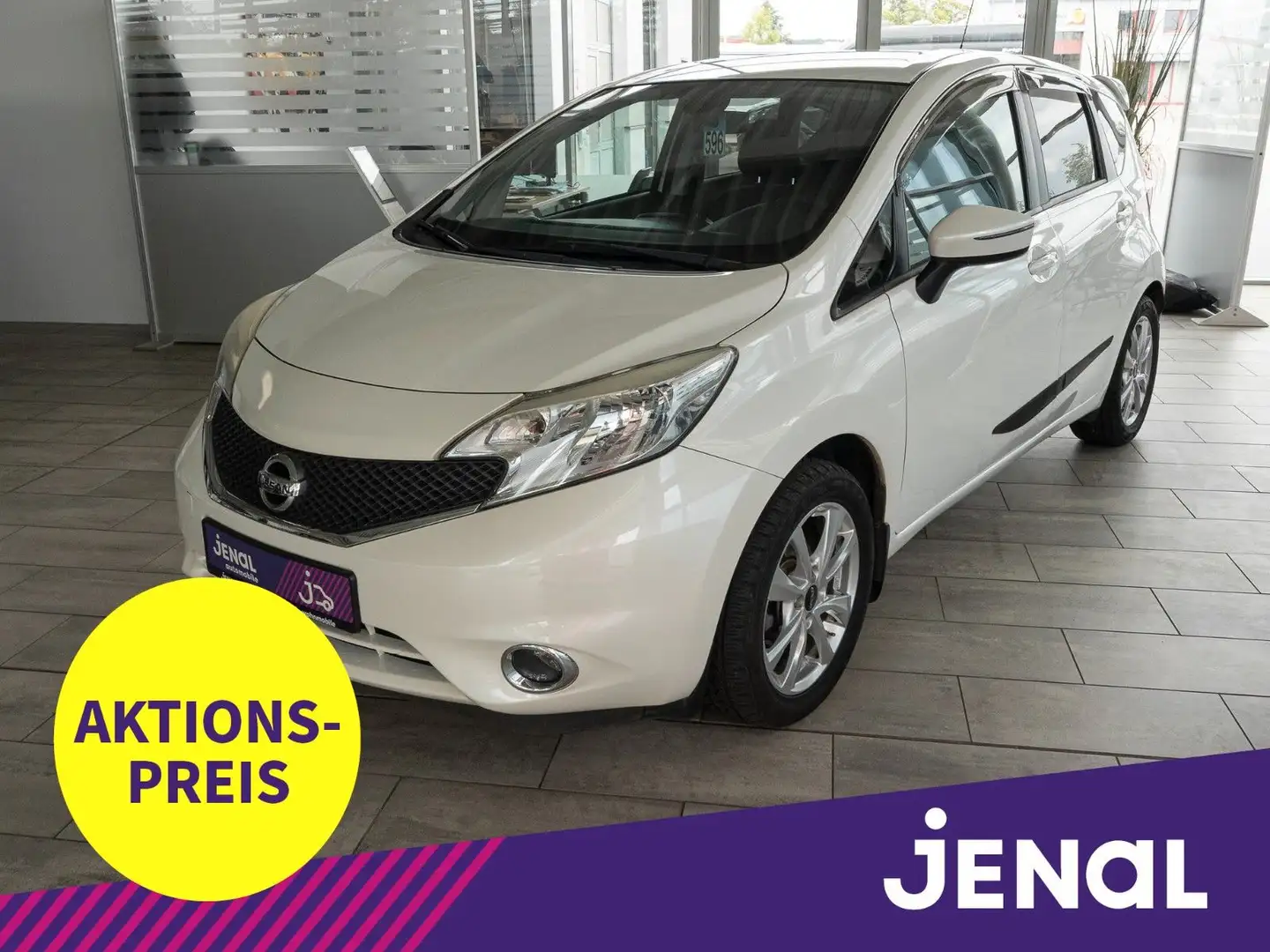 Nissan Note Acenta Navi, Klima Weiß - 1