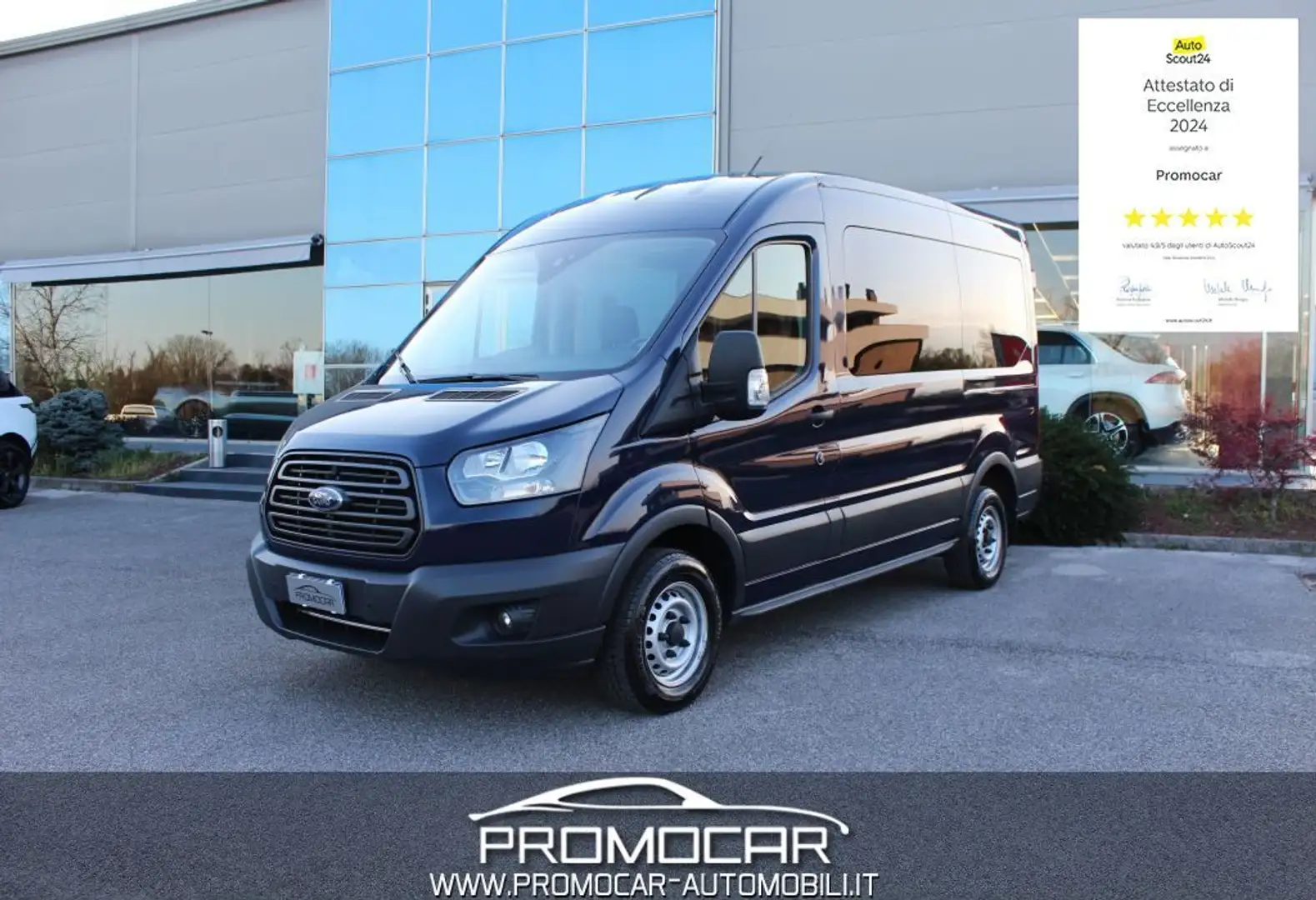 Ford Transit 310 2.0TDCi EcoBlue 130CV PM-TM ENTRY *+IVA* Bleu - 1