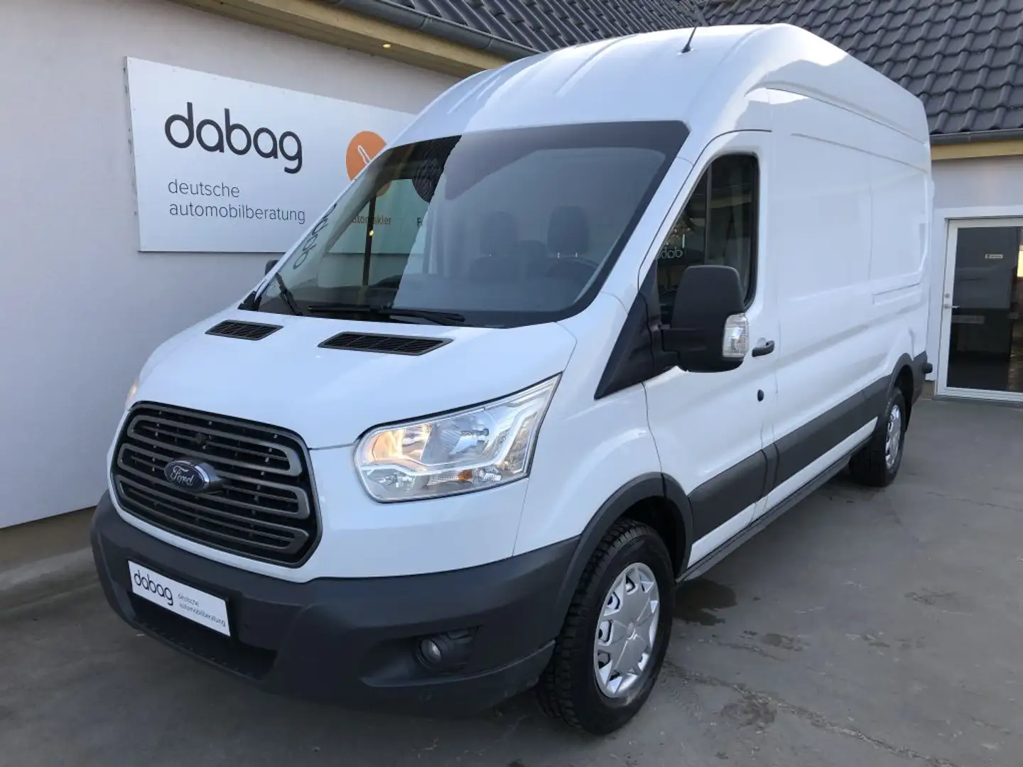 Ford Transit Transit 350 L3H3 Lkw HA Trend PDC AHK Klima Weiß - 1