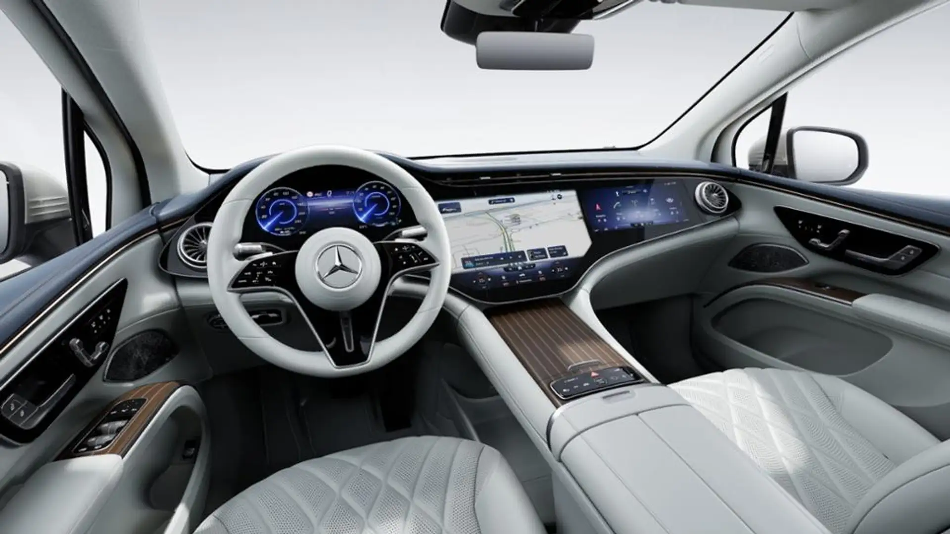 Mercedes-Benz EQS SUV EQS 450+ SUV Electric Art/Digital Light/Hyperscr Blanco - 2