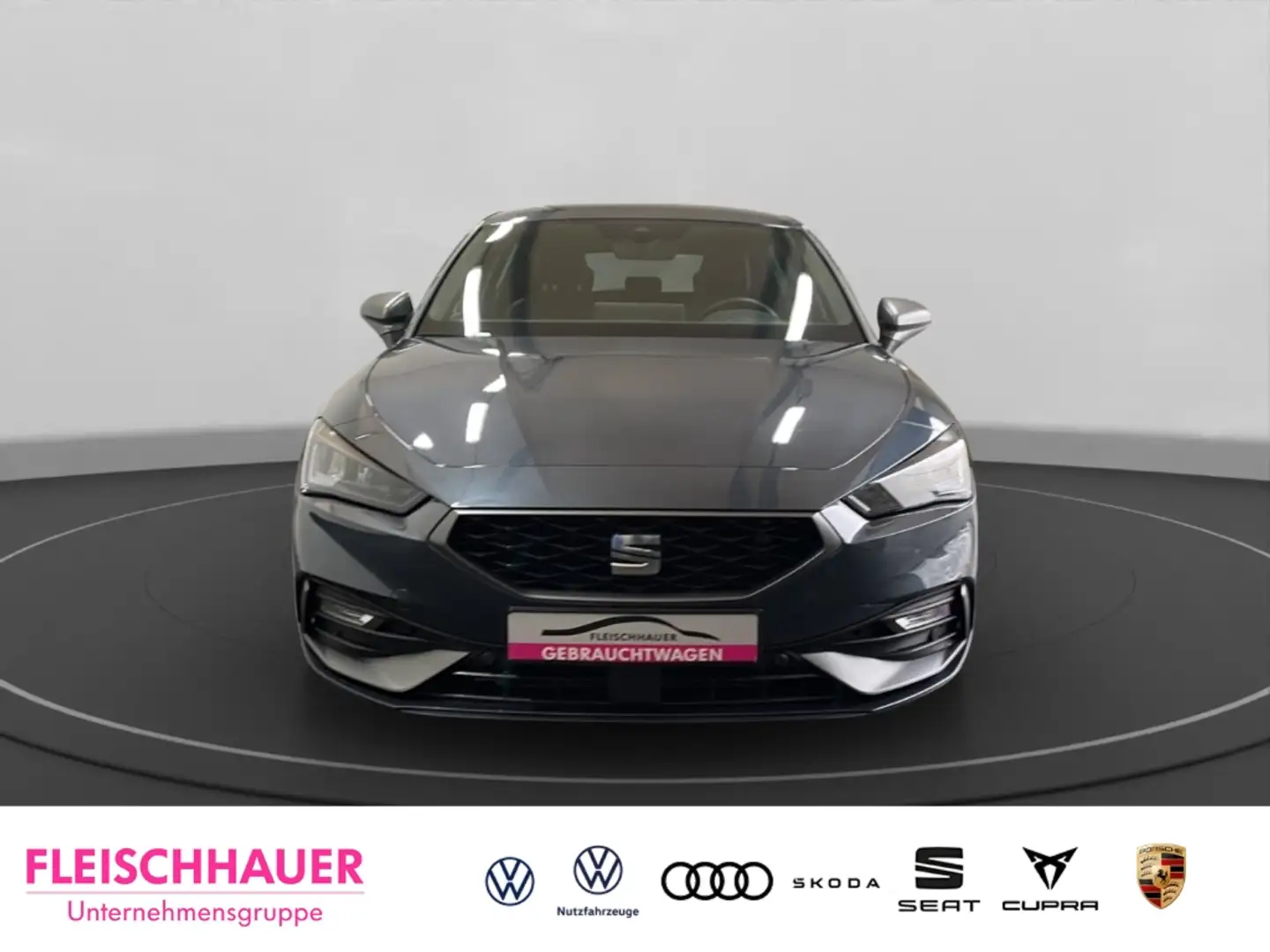 SEAT Leon 1.5 eTSI FR Navi LED Keyless ACC Apple CarPlay DAB Grau - 2