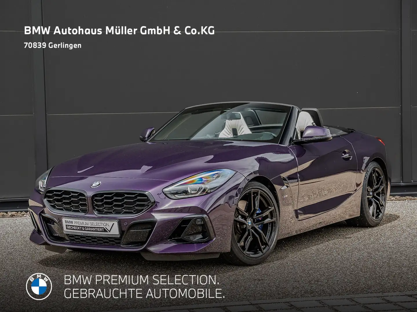 BMW Z4 M40i UPE79180EUR ACC DAB HUD H/Ksound Kamera Blau - 2