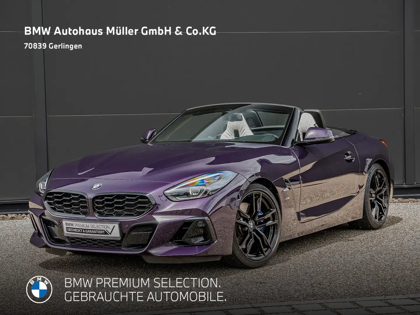 BMW Z4 M40i UPE79180EUR ACC DAB HUD H/Ksound Kamera Синий - 1