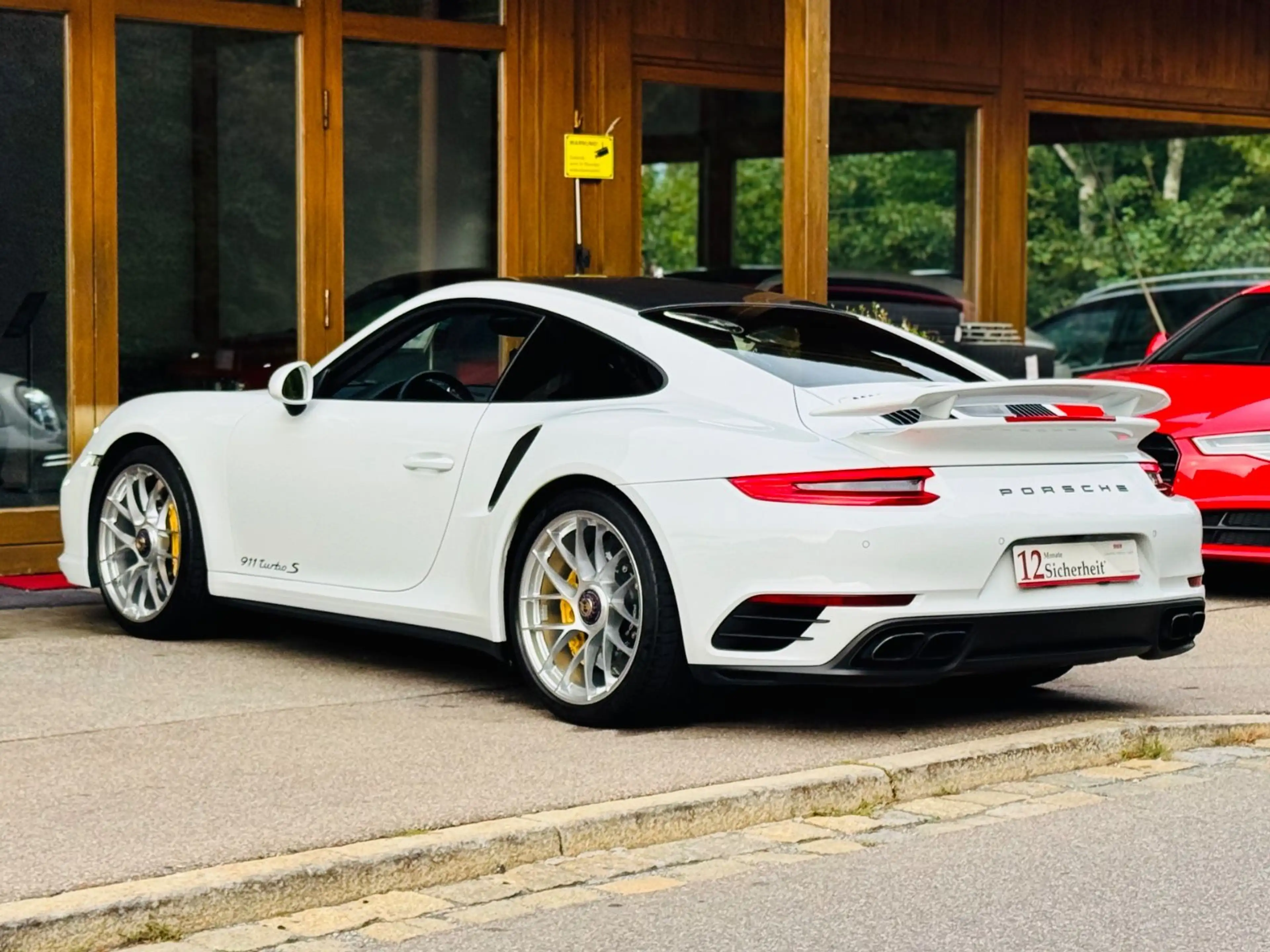 Porsche 991 911TurboS Coupe Lift Carbon Burmester Kamera ACC — photo 7