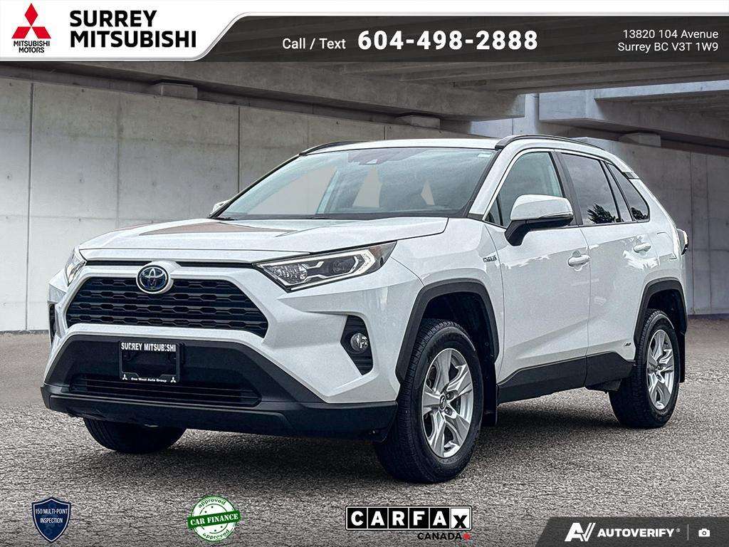 White 2020 Toyota RAV4 Hybrid SUV / Crossover All-Wheel Drive Automatic