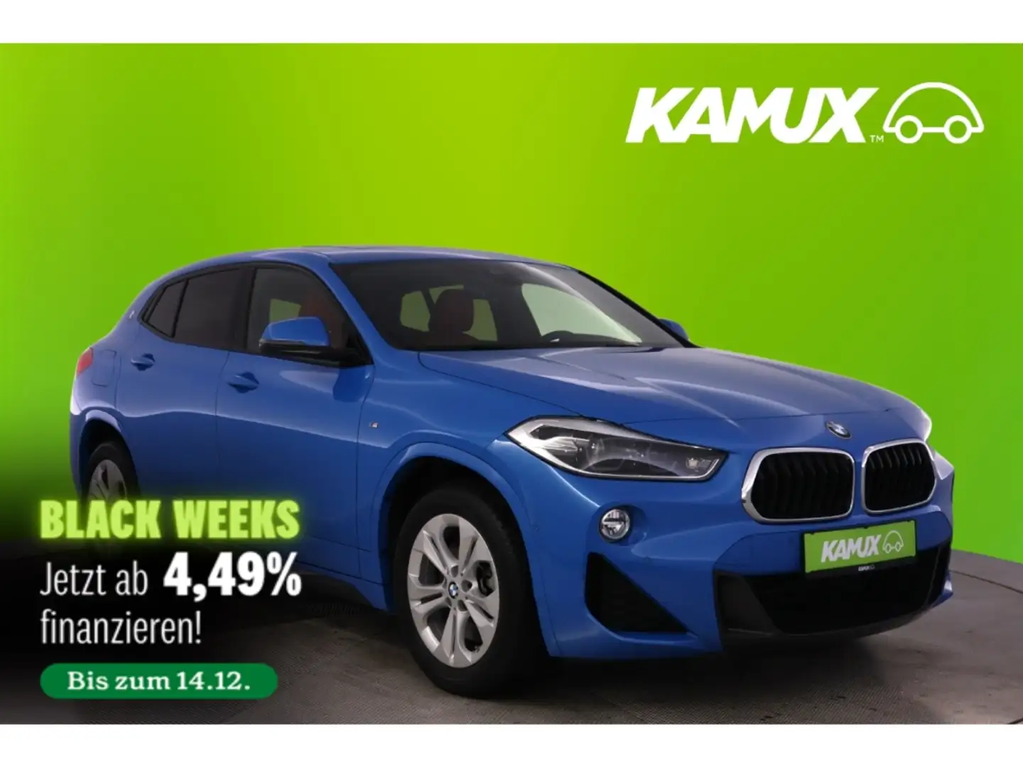 BMW X2 20i XDrive Steptronic M-Sport+LED+NAVI+PANO Blau - 1