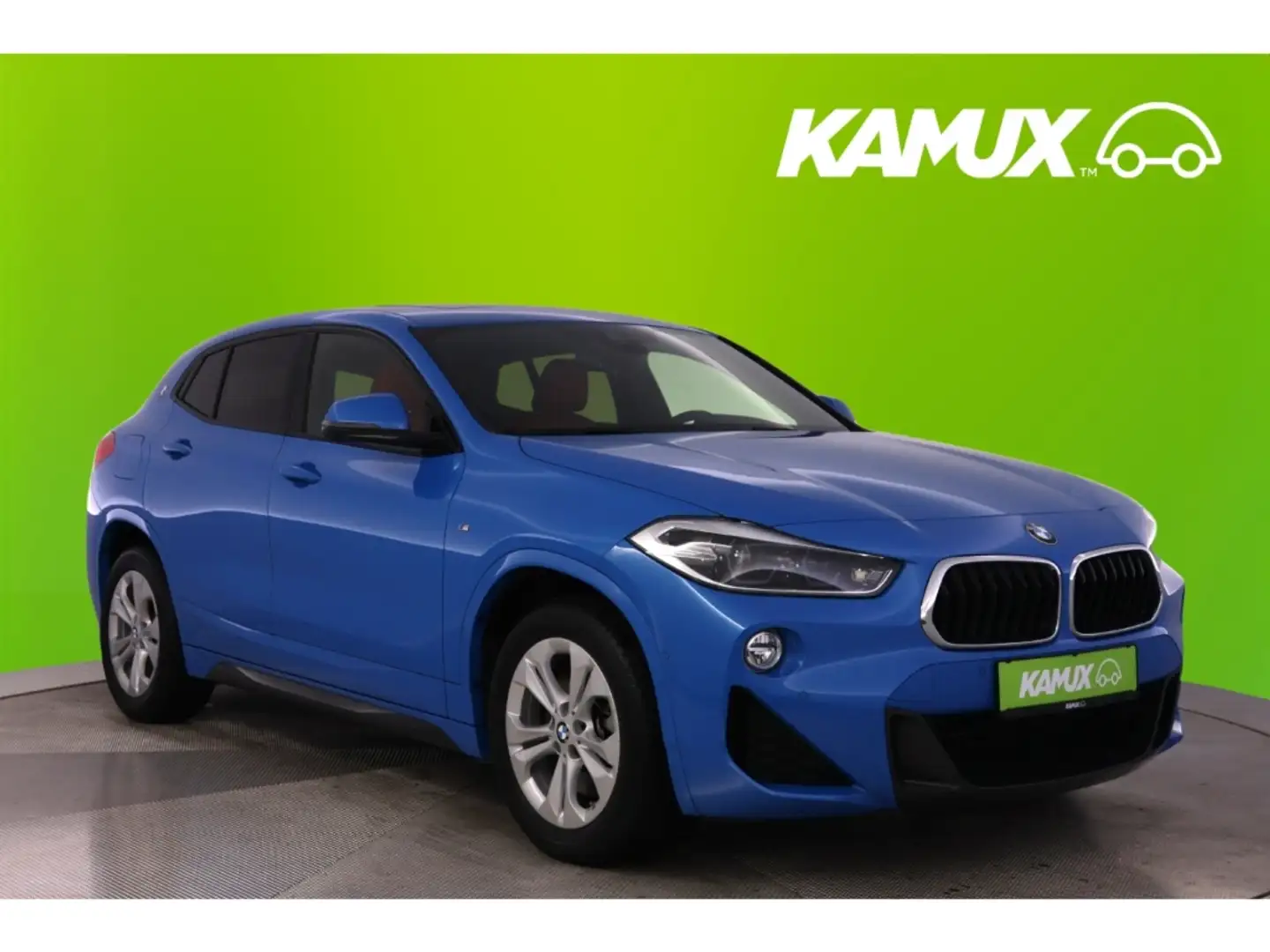 BMW X2 20i XDrive Steptronic M-Sport+LED+NAVI+PANO Bleu - 1