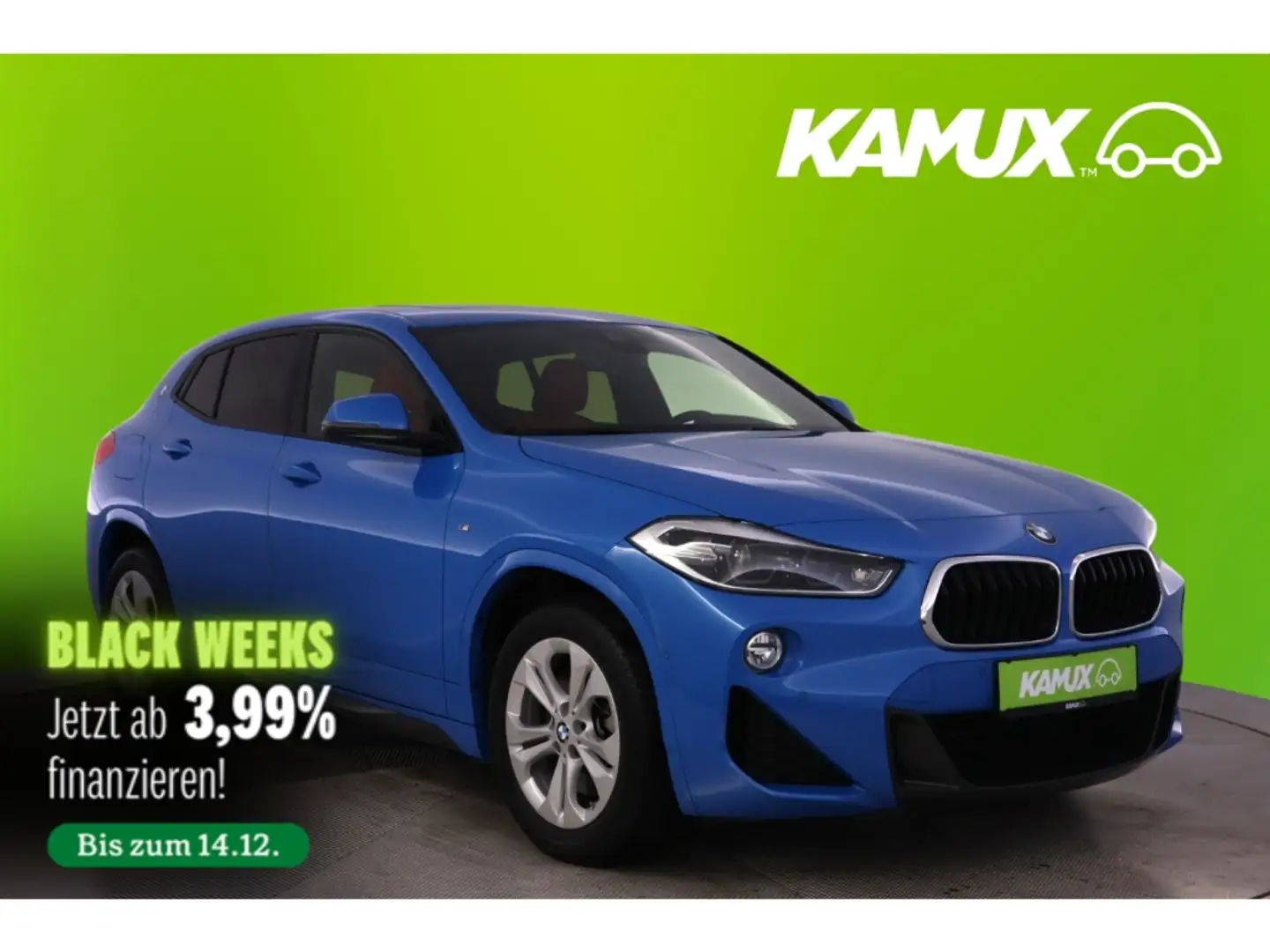 BMW X2 20i XDrive Steptronic M-Sport+LED+NAVI+PANO Blue - 1