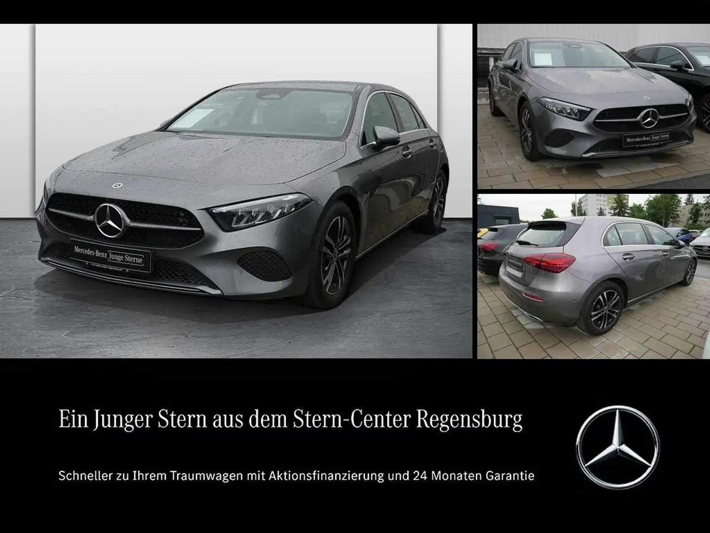 Mercedes-Benz A 180 d PROGRESSIVE+STANDHEIZUNG+LED+WINTER-PAK. Gris - 1