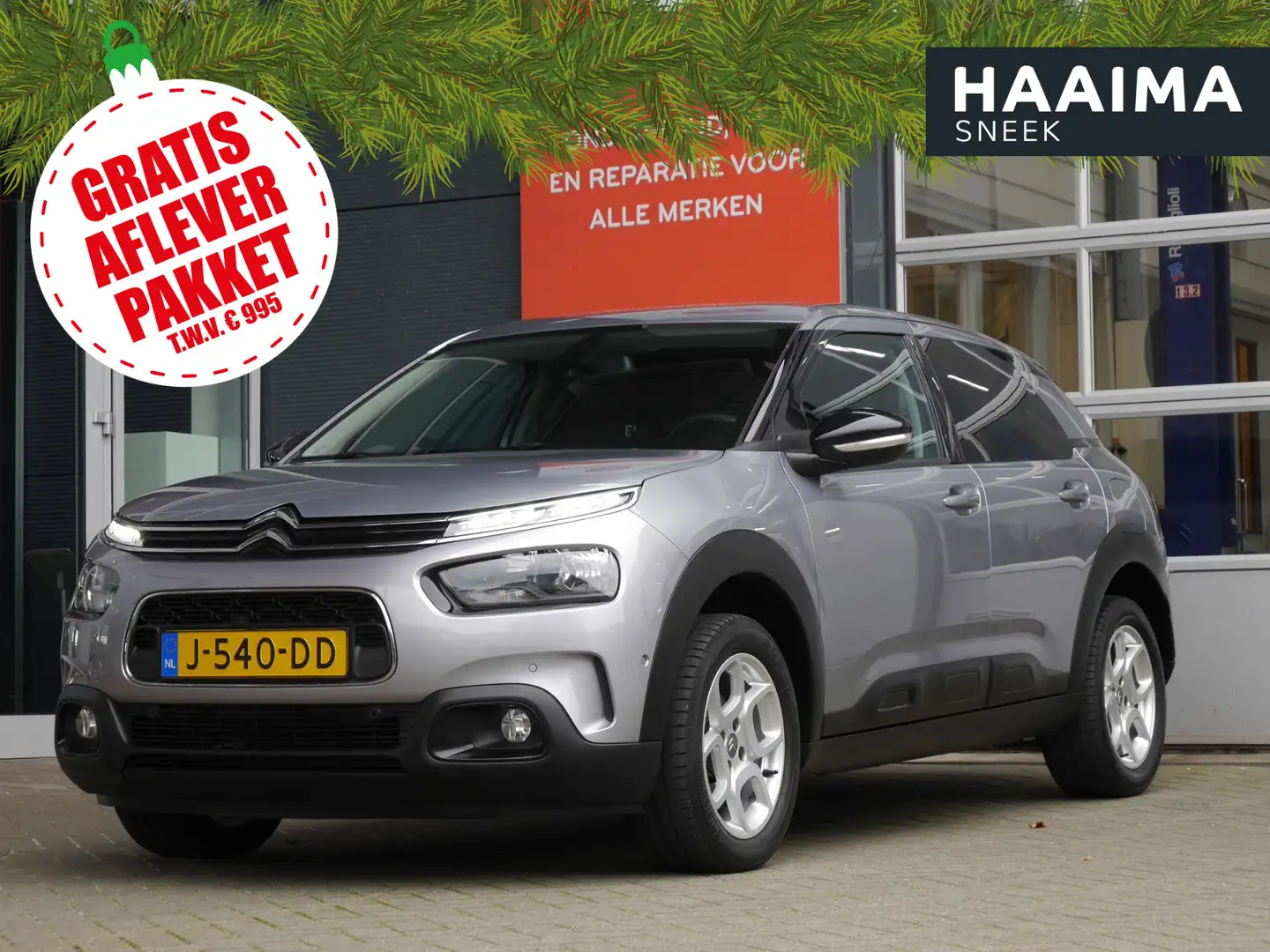 Citroen C4 Cactus 1.2 PureTech Feel | Achteruitrijcamera | Keyless e Grijs - 1