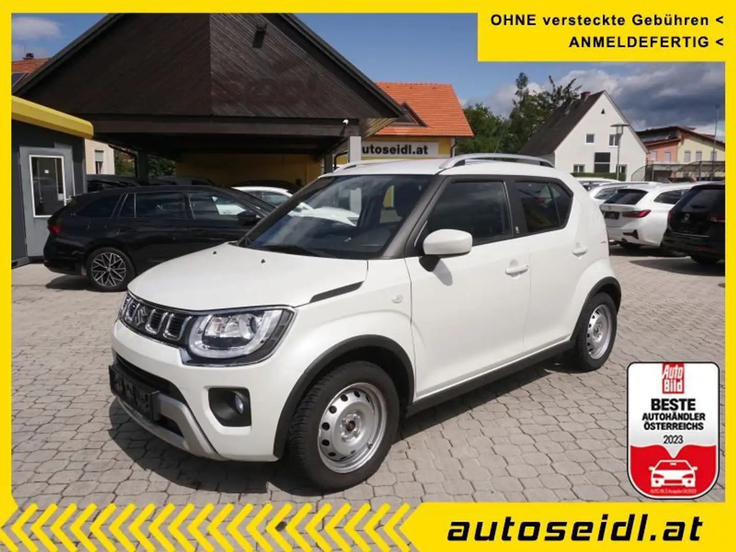 Suzuki Ignis 1,2 Dualjet Hybrid Allgrip Shine *2022er+4x4* White - 1