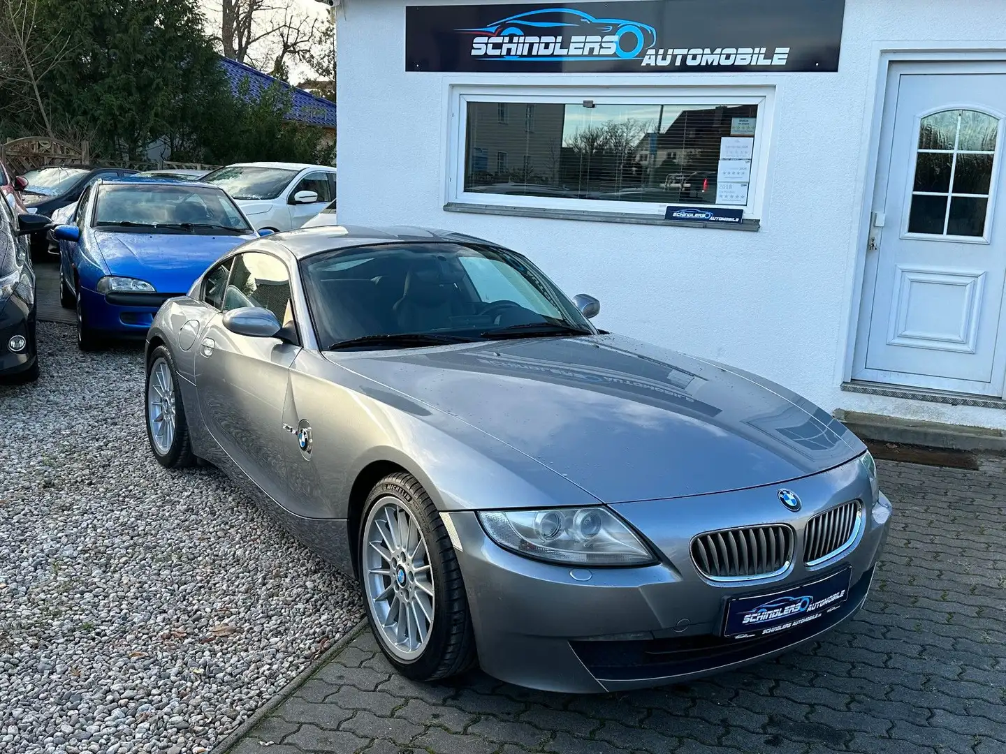 BMW Z4 Coupe 3.0si Sportsitze Navi Xenon Insp.neu Grijs - 2