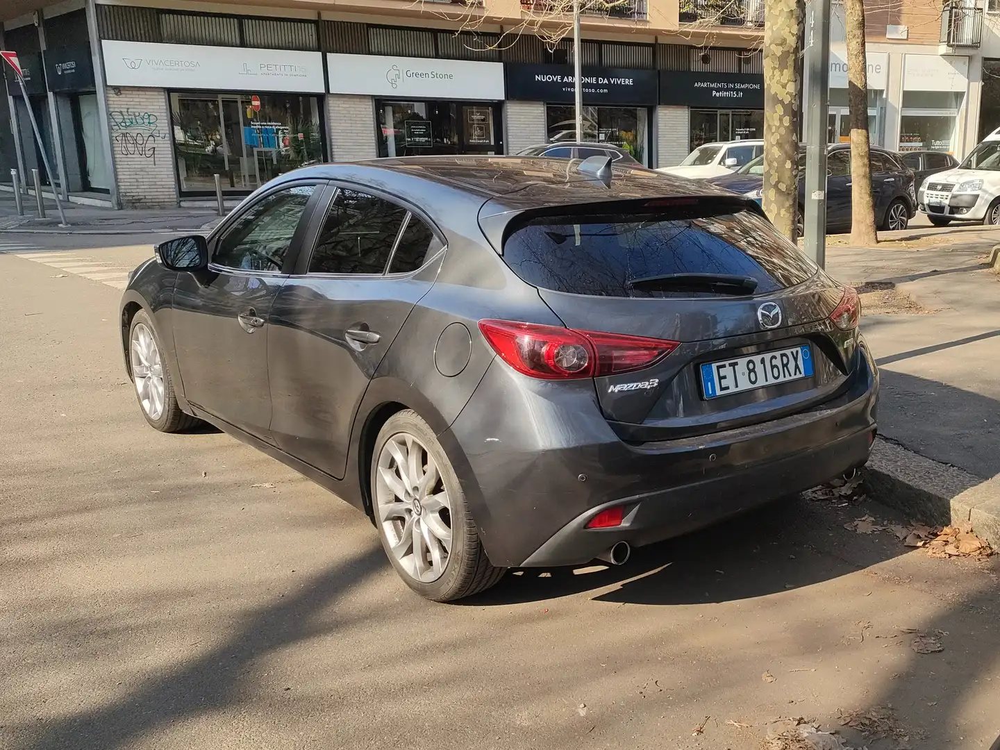 Mazda 3 3+III+2013+5p+2.2d+Exceed+150cv+auto Grigio - 2
