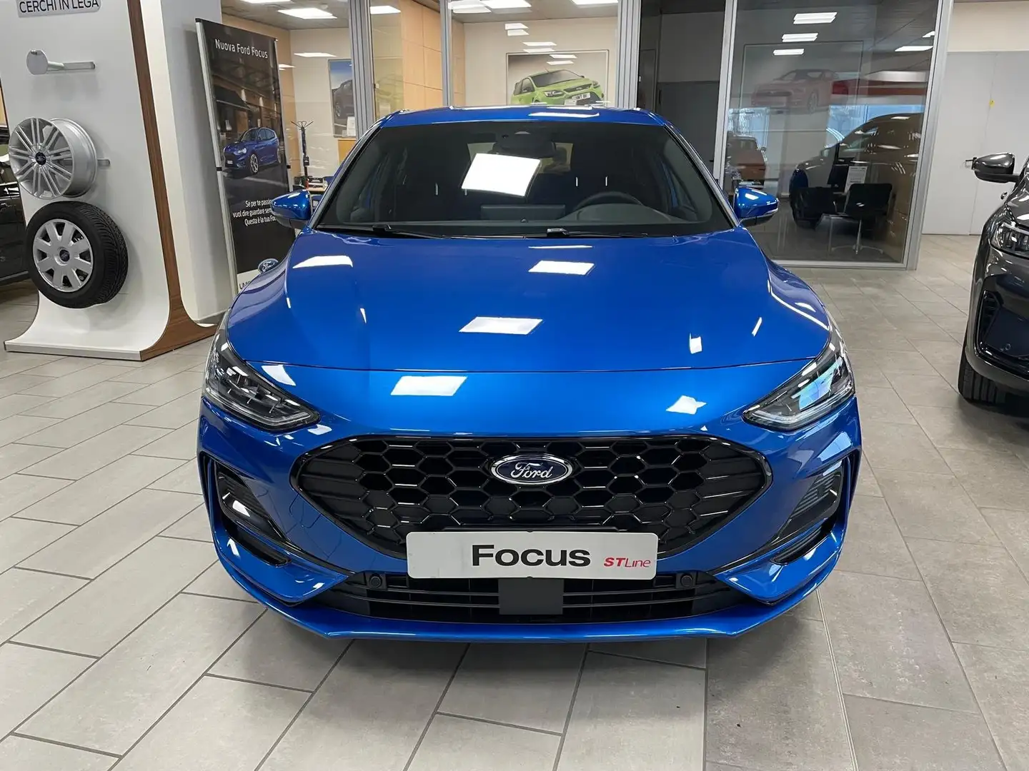 Ford Focus 1.0 ibrida/benzina  125cv.  5 porte ST-LINE ,NUOVA Blu/Azzurro - 2