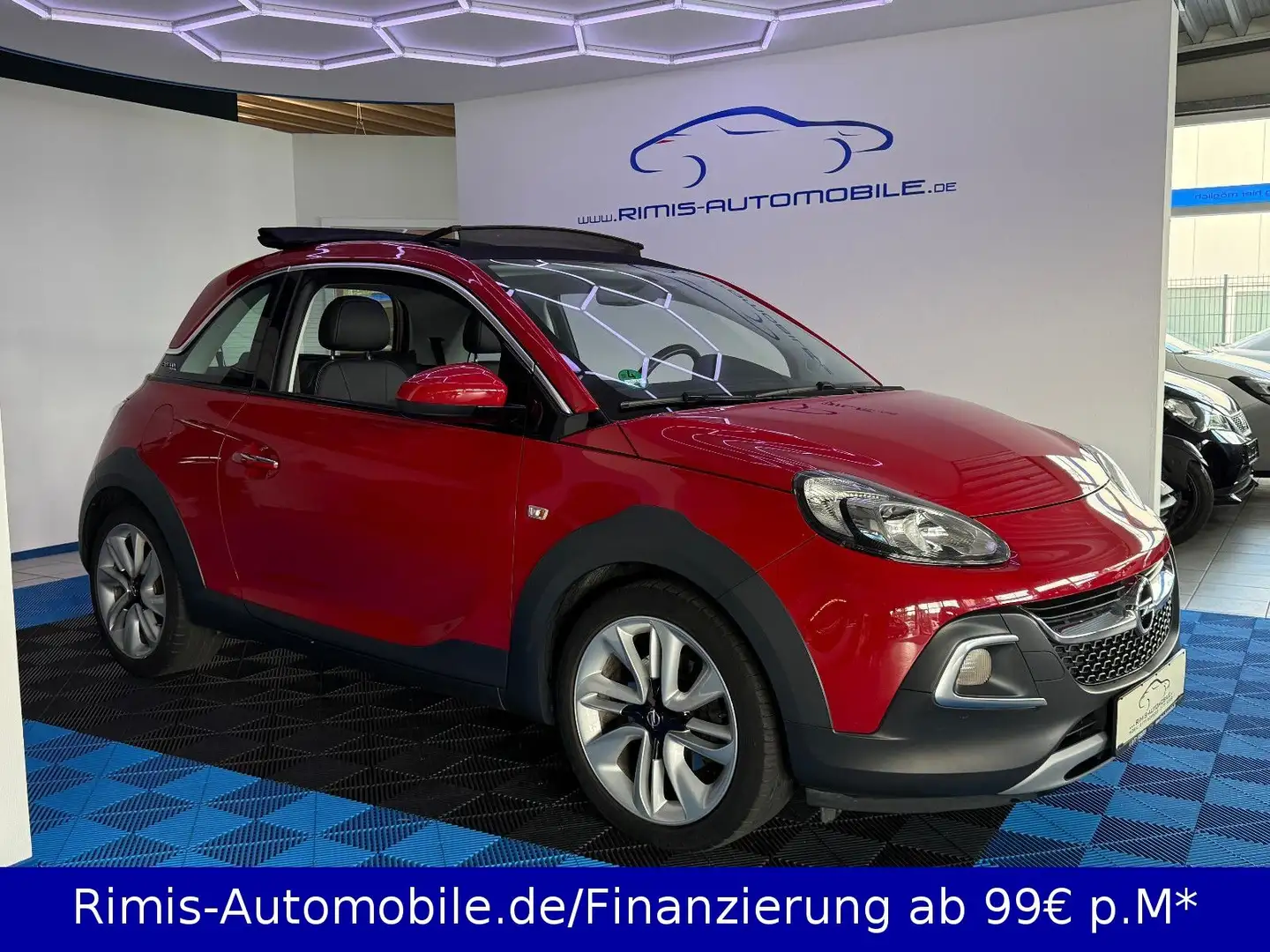 Opel Adam Rocks elektr. Faltdach Leder Berganf. 1.Hd Rouge - 2