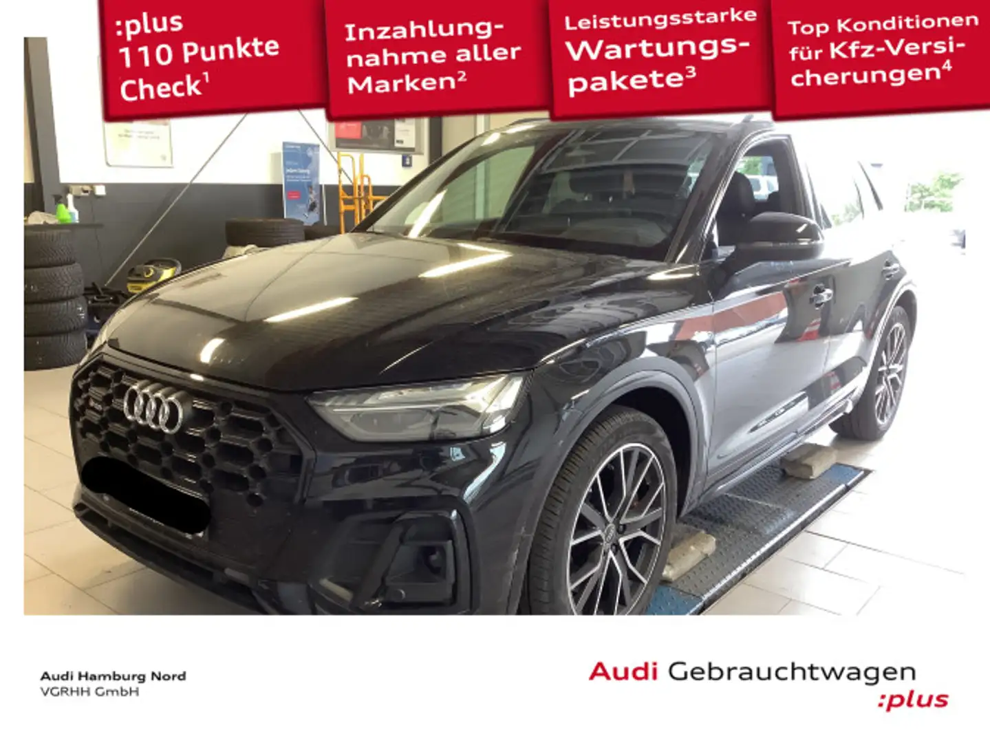 Audi SQ5 3.0 TDI Navi Matrix Kamera Pano AHK Sound Schwarz - 1