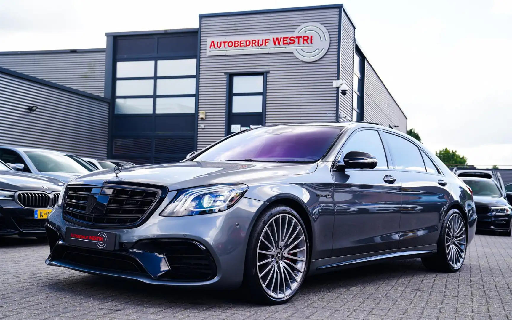 Mercedes-Benz S 63 AMG 4Matic+ Lang Premium Plus | Burmester 3D | Panoram Grijs - 1
