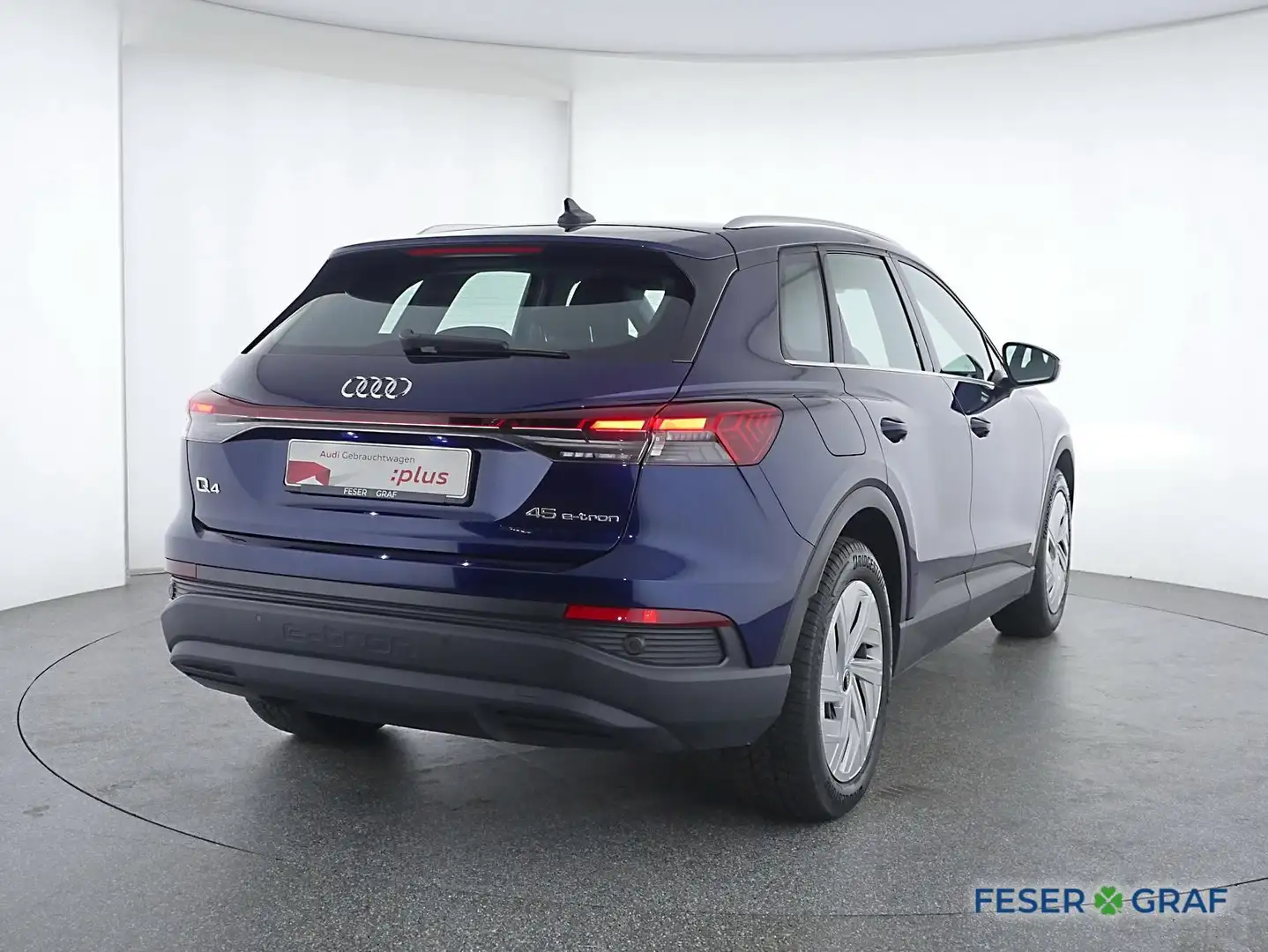 Audi Q4 e-tron 45 e-tron V-Cockpit/Sportsitze/LED/AHK/PDC Blauw - 2