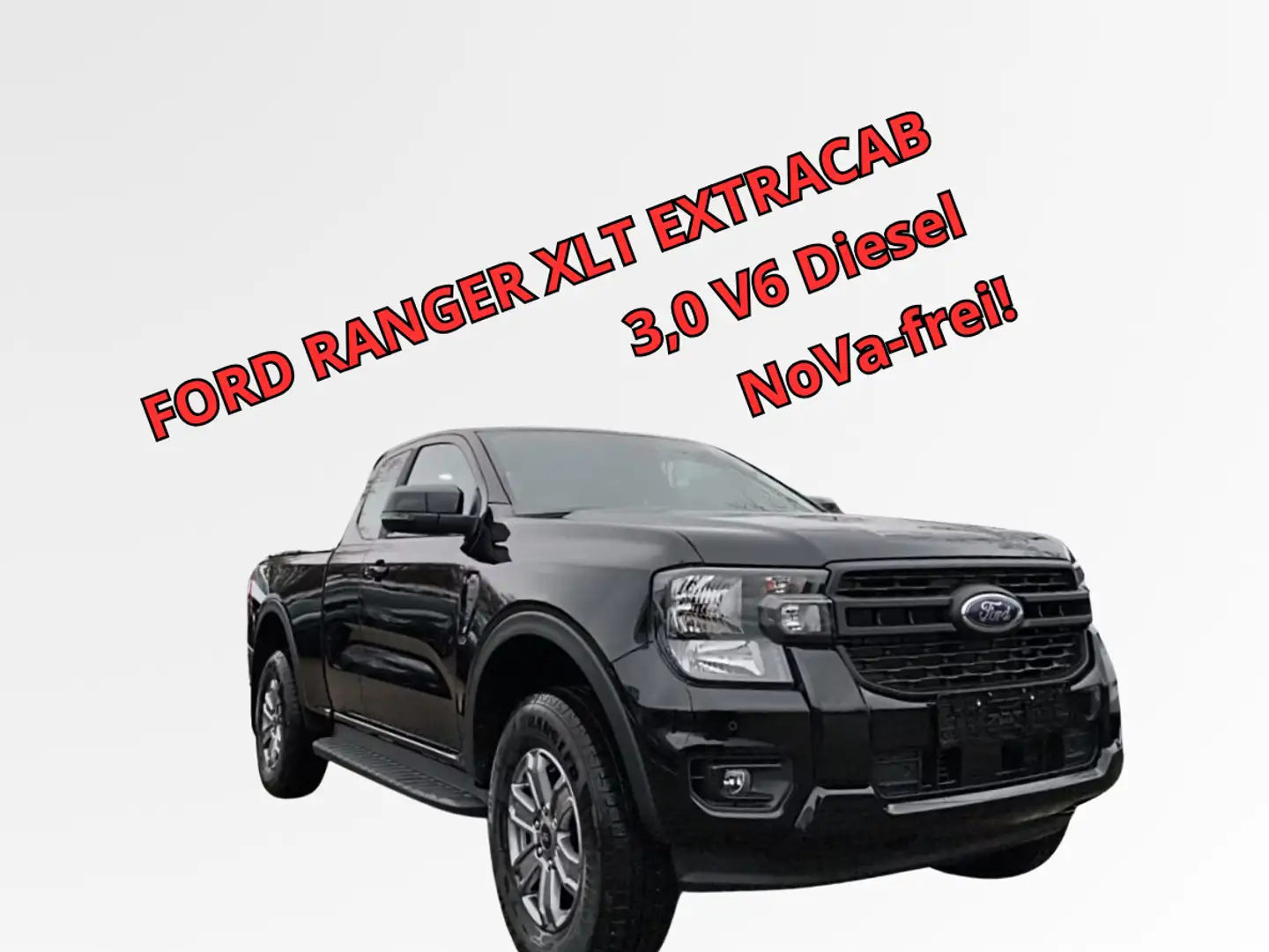Ford Ranger Ranger Extrakabine XLT e-4WD 3,0 V6 Diesel , Au... Schwarz - 1