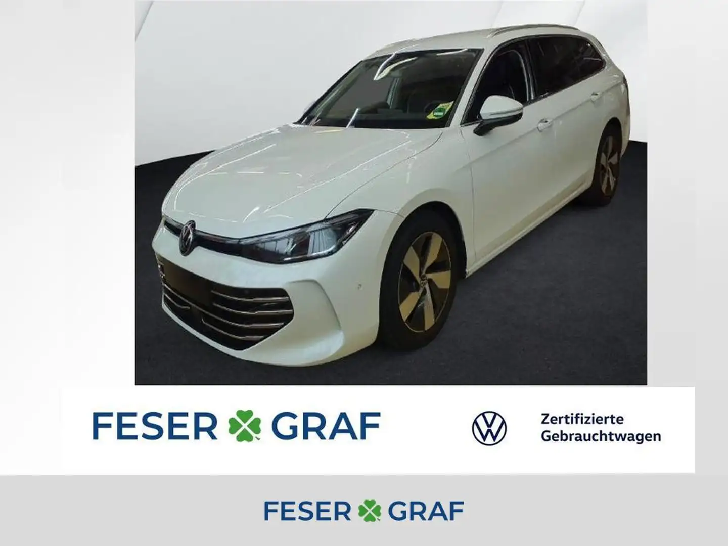 Volkswagen Passat Variant Elegance 2.0 TDI DSG Navi AHK Kamera LED SiHz Weiß - 1