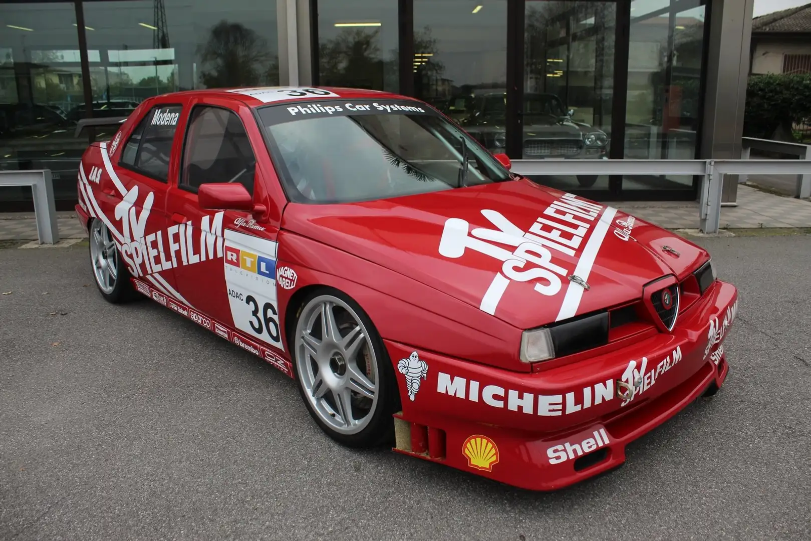 Alfa Romeo 155 D2 Superturismo - ex works - racing history Rot - 1