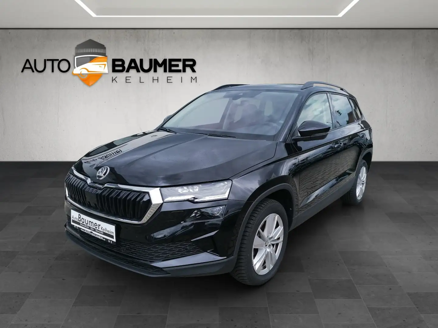 Skoda Karoq 1.5 TSI Selection DSG AHK MATRIX elHK Noir - 1