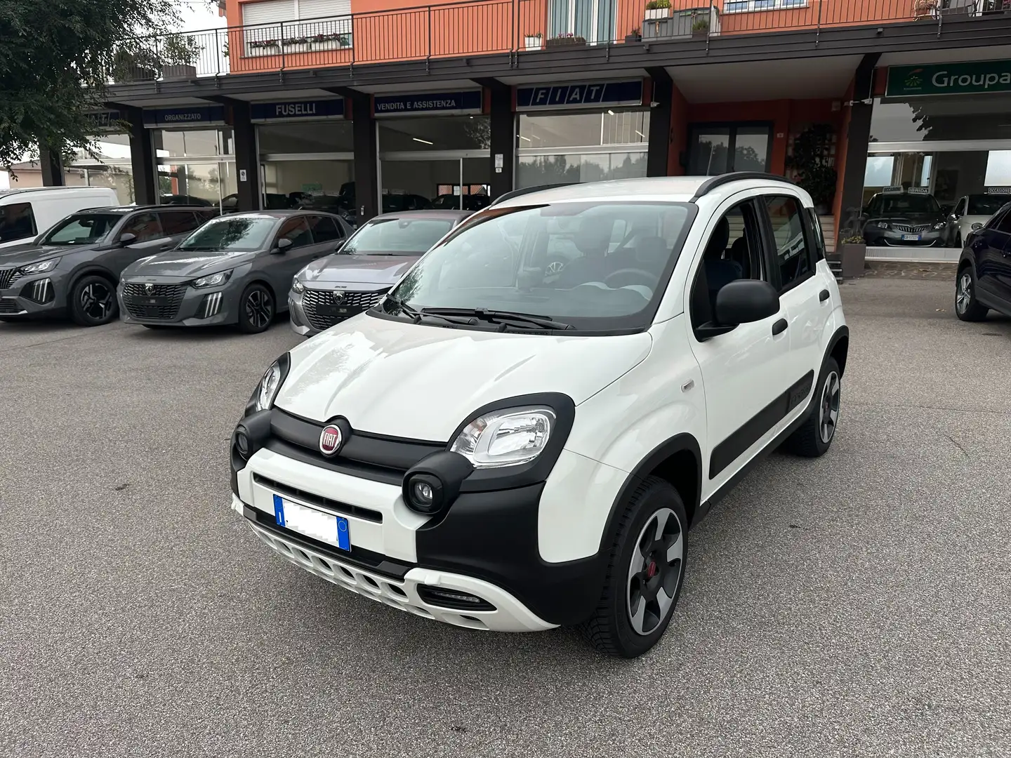 Fiat Panda Panda 0.9 t.air 85cv City Cross 4x4 Bianco - 1