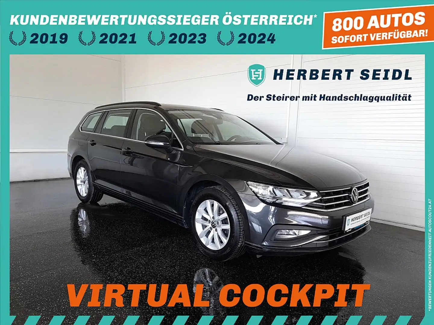 Volkswagen Passat Variant Business 2,0 TDI DSG *SKY / NIVEAUREGELUNG / VI... Grau - 1