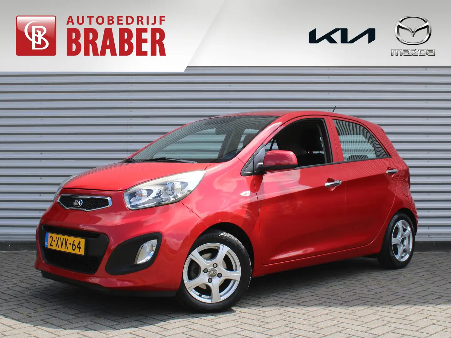 Kia Picanto 1.0 CVVT BusinessLine | Airco | 14" LM | LED | All Rood - 1