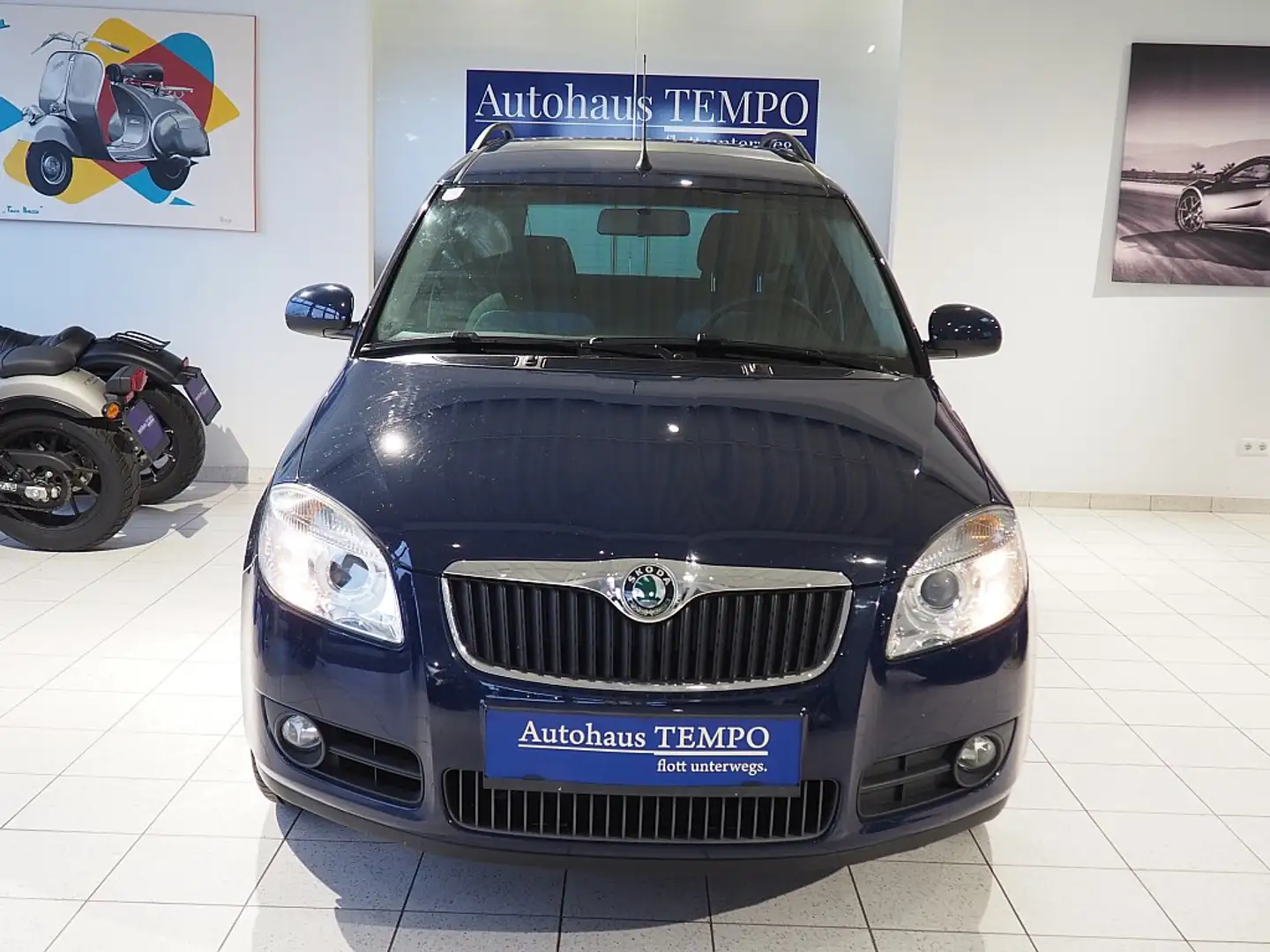Skoda Roomster Free 1,4 Blau - 2