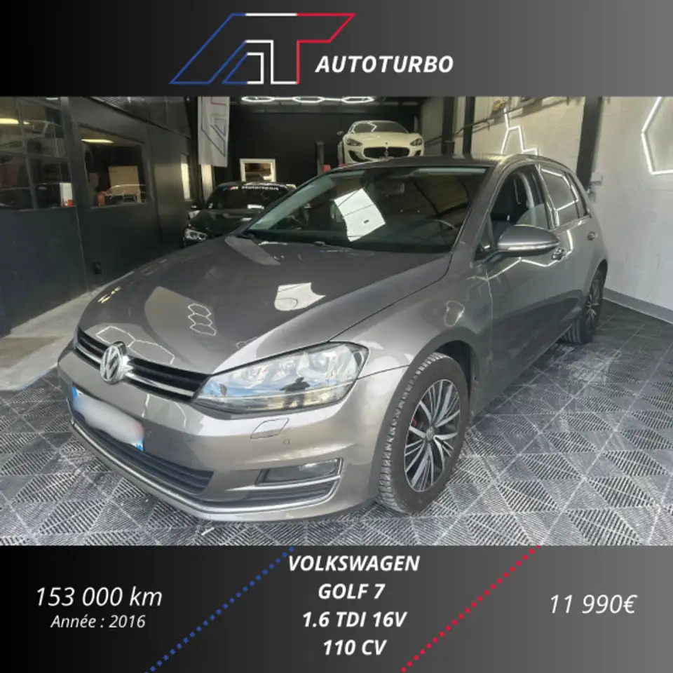 Volkswagen Golf 1.6 TDI 110CH BLUEMOTION TECHNOLOGY FAP 