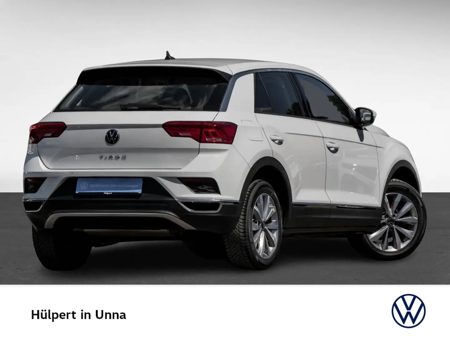 Volkswagen T-Roc 1.0 STYLE LM17 CARPLAY/ANDROIDAUTO Weiß - 2
