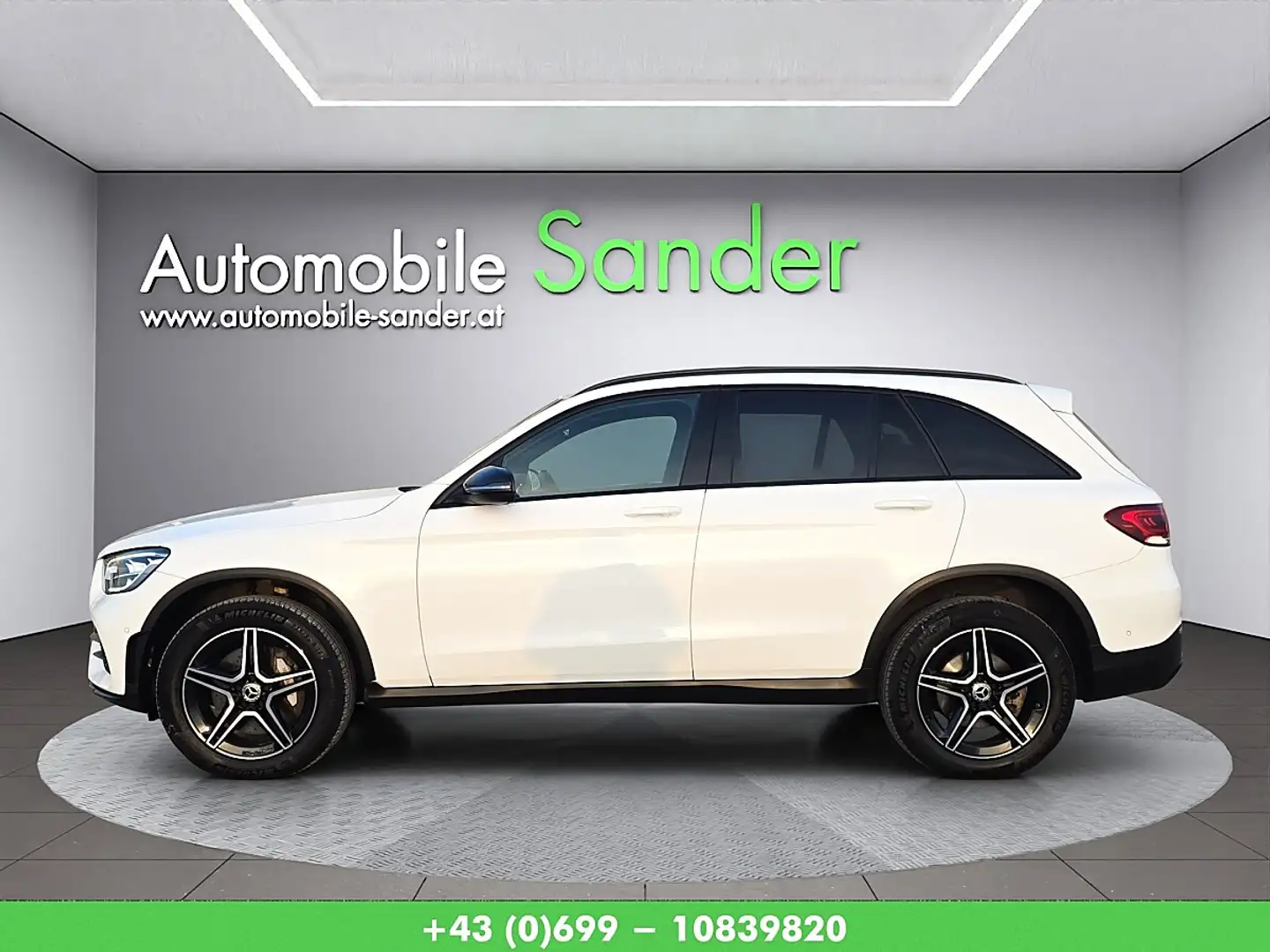 Mercedes-Benz GLC 300 de PHEV AMG SPORTPAKET*1.BESITZ /AHK/ GARANTIE* Weiß - 2