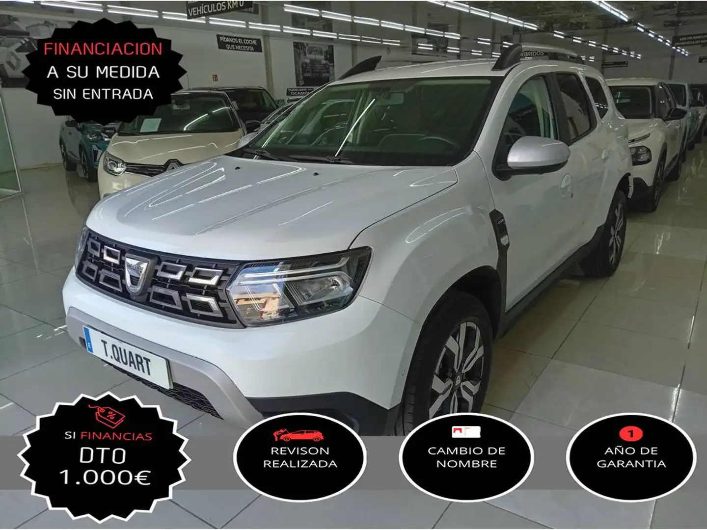 Dacia Duster 1.5 Blue dCi Prestige 4x4 85kW Blanco - 1