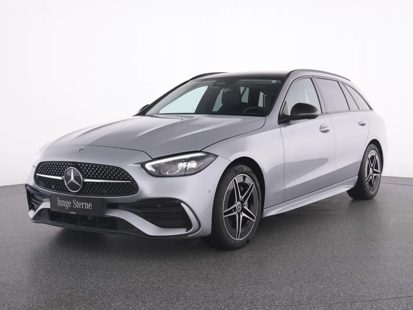 Mercedes-Benz C 220 d T AMG+Pano+LED-HP+Mem+Totw+RFK+PTS+EHeck Silber - 2