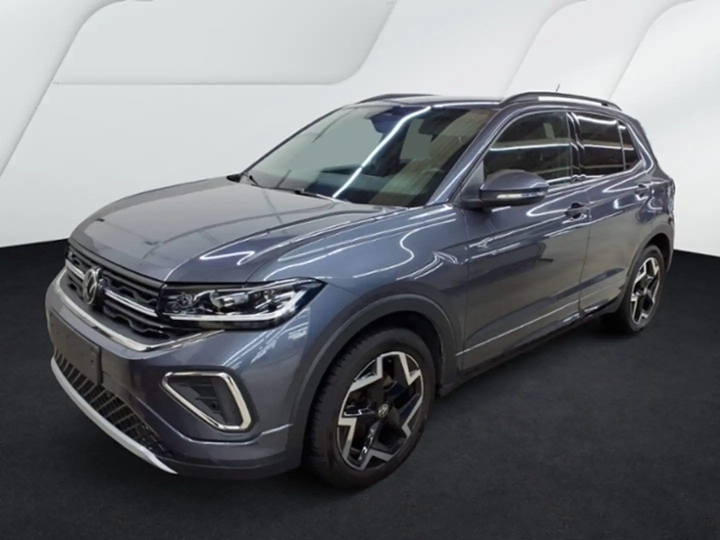 Volkswagen T-Cross 1.5 TSI R-Line DSG  KLIMA, LED, AHK, NAVI, KAMERA Grau - 2