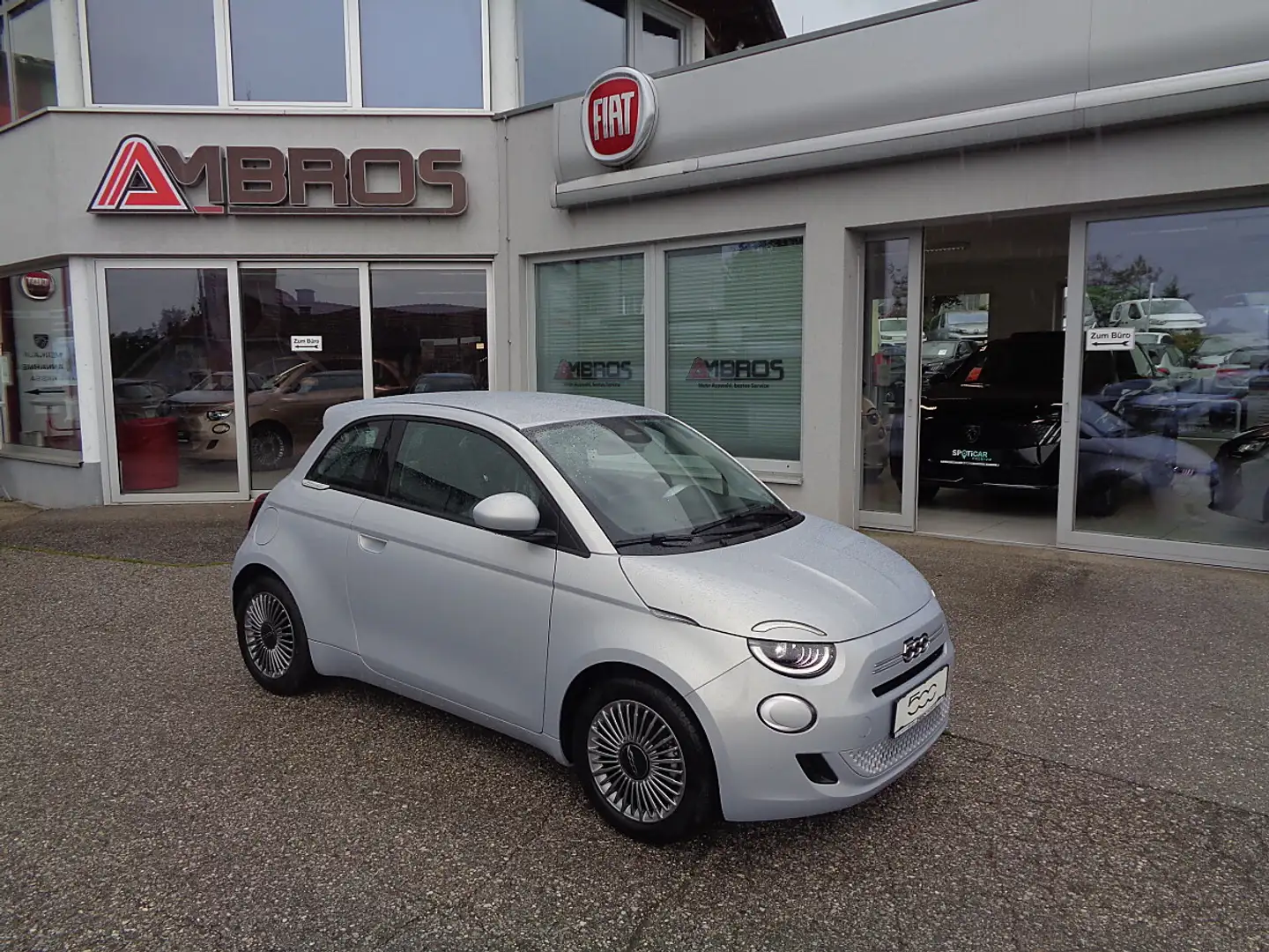 Fiat 500 Hatchback Hybrid Torino Blau - 1