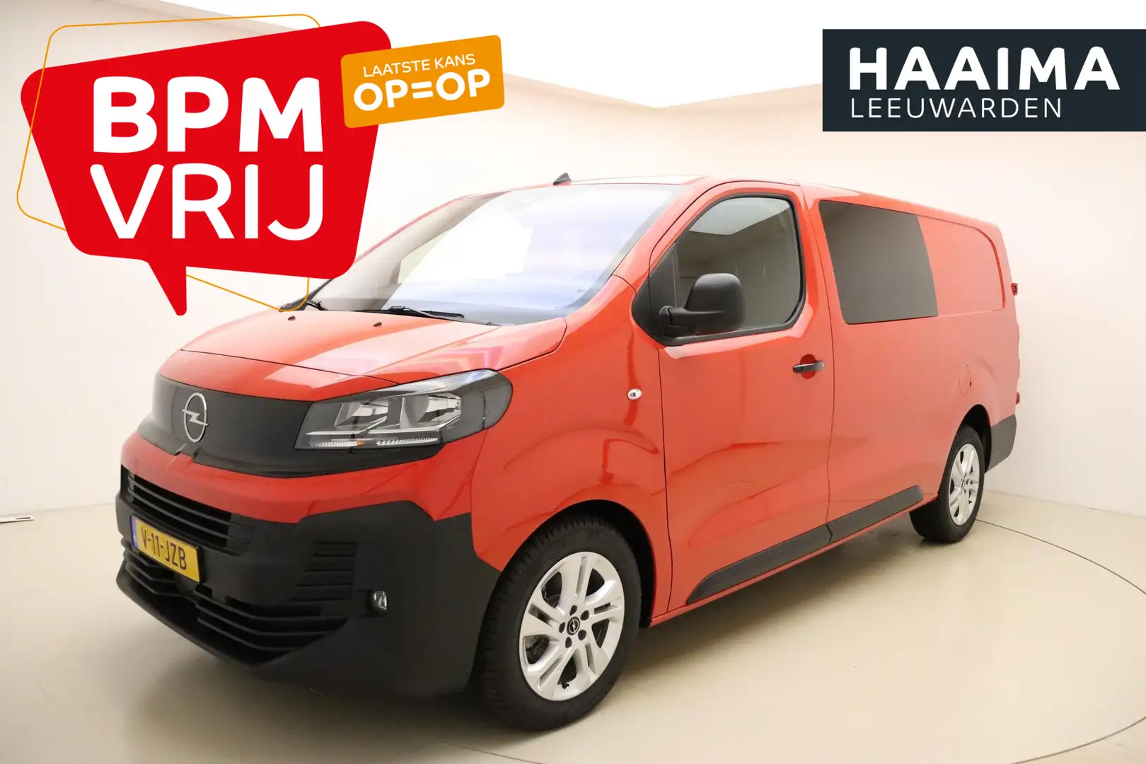 Opel Vivaro 2.0 Diesel 145 L3 Dubbele Cabine | Nieuw | BPM Voo Rood - 1