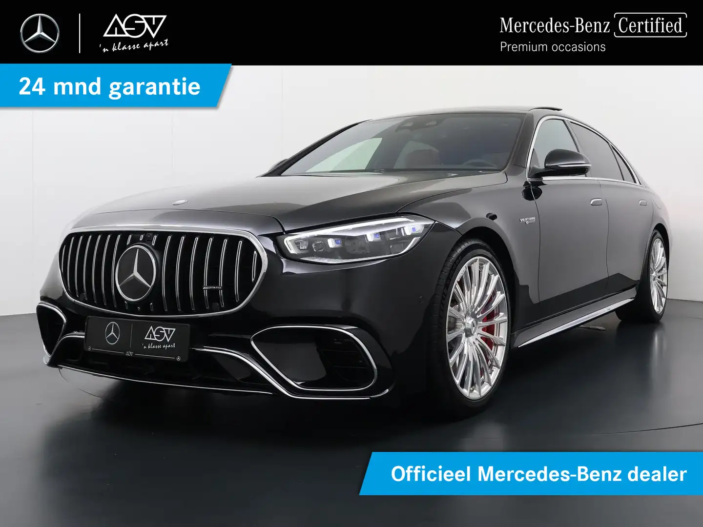 Mercedes-Benz S 63 AMG S E Performance Zeer compleet Zwart - 1