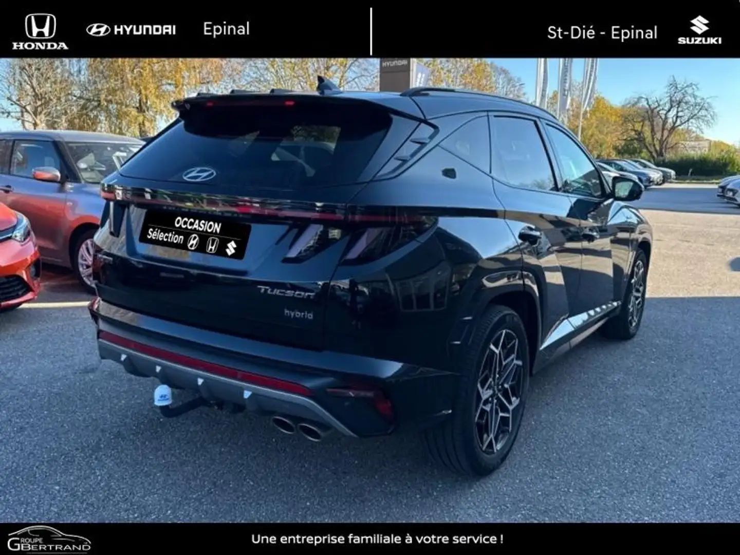 Hyundai TUCSON 1.6 T-GDi 230ch Hybrid N Line Executive BVA6 Noir - 2