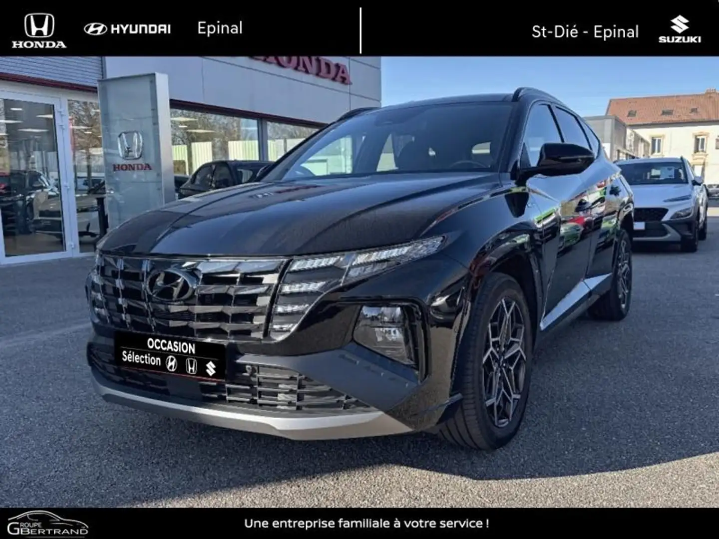 Hyundai TUCSON 1.6 T-GDi 230ch Hybrid N Line Executive BVA6 Noir - 1