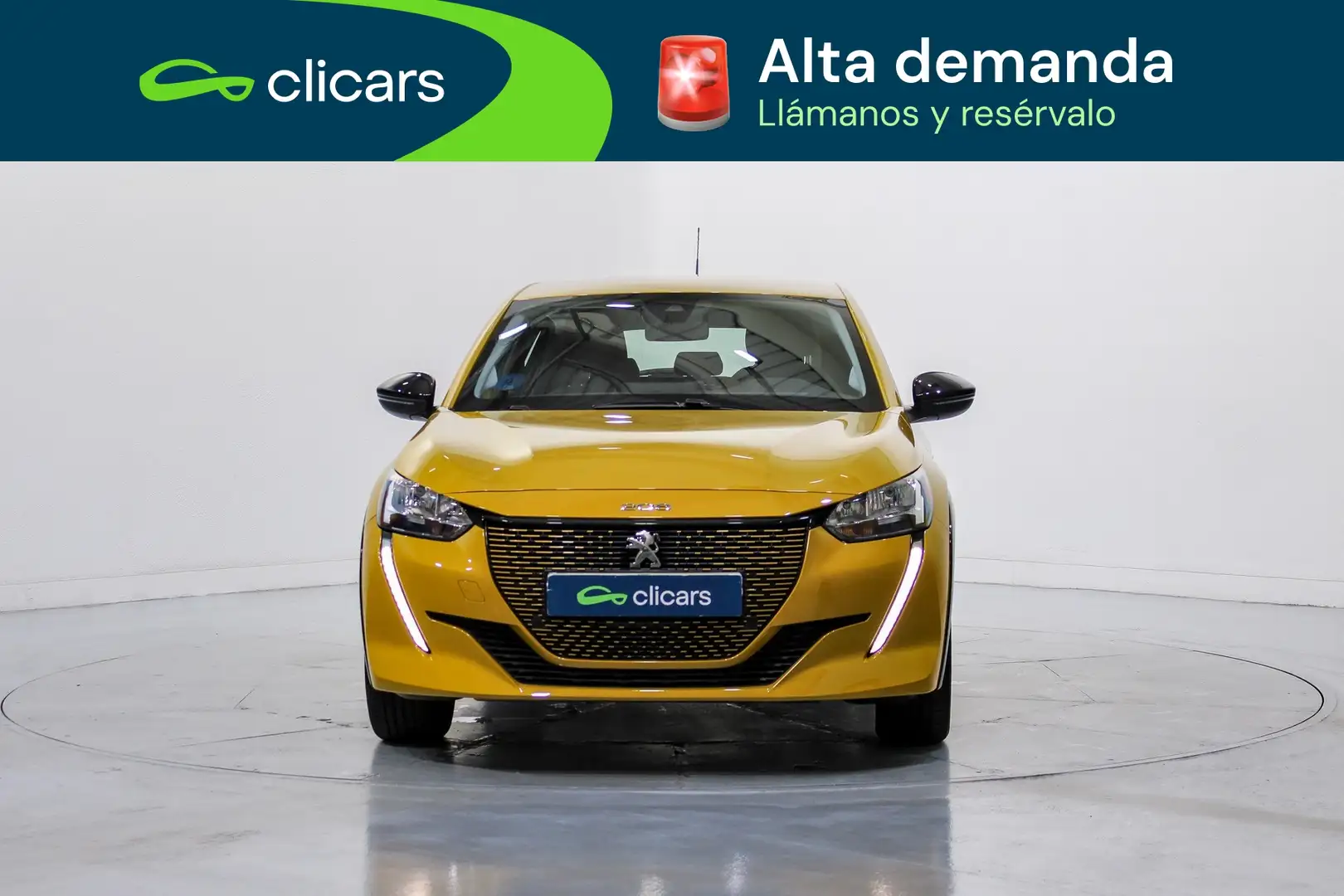 Peugeot 208 Active Eléctrico 100kW Amarillo - 2