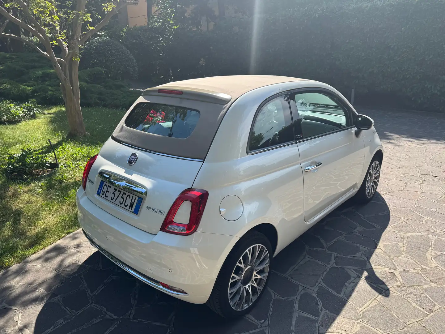 Fiat 500C 500C 1.0 hybrid Star 69cv, 12 mesi garanzia Blanc - 2