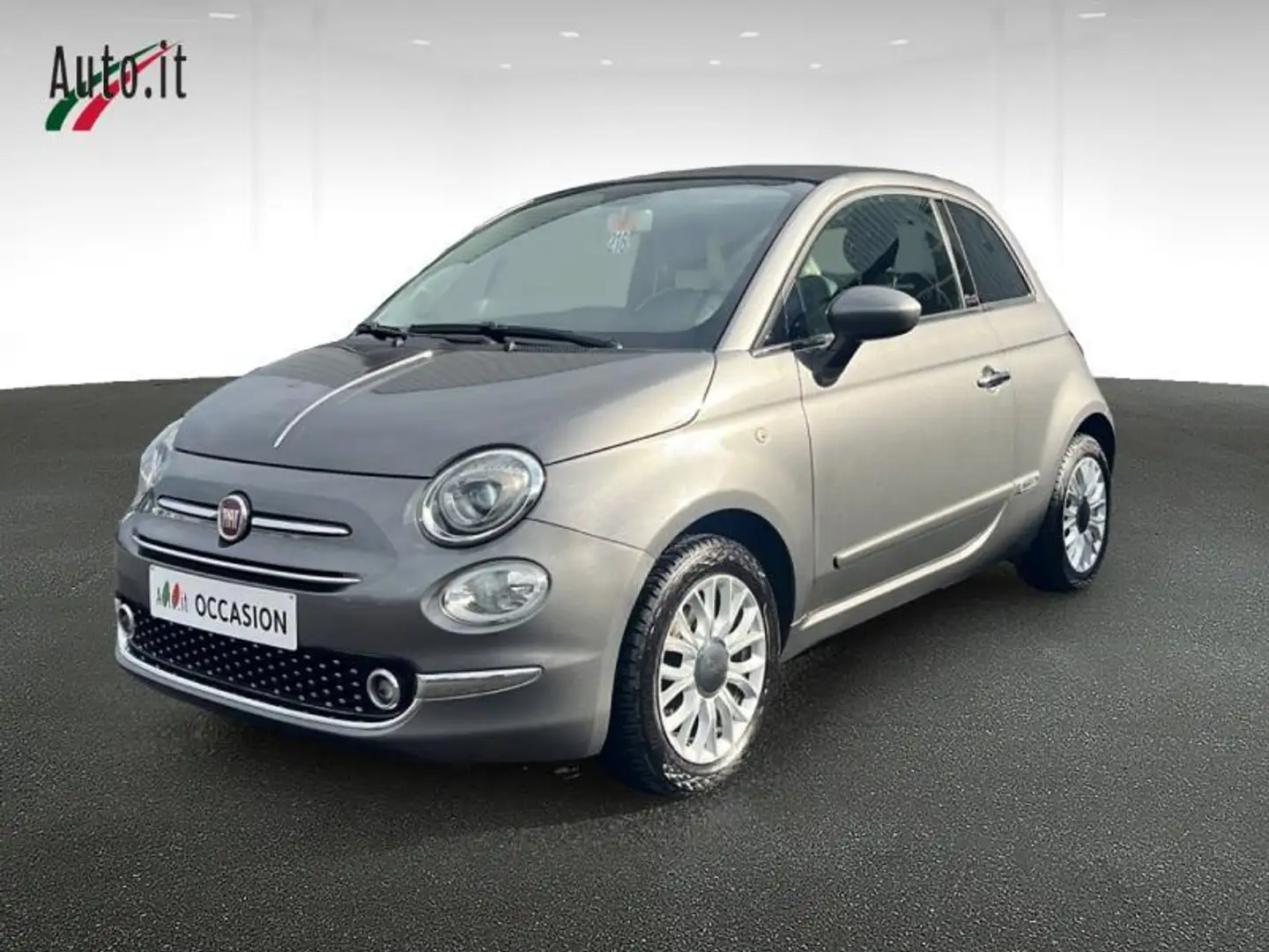 Fiat 500C Lounge  Cabriolet Schwarz - 1