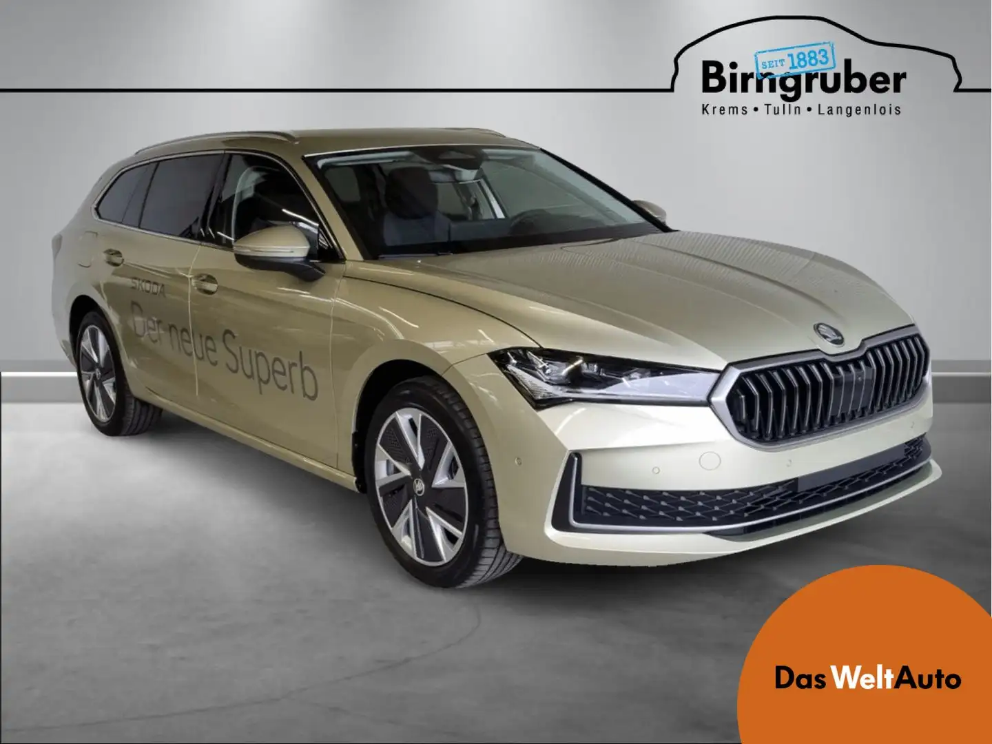 Skoda Superb Selection TSI mHEV DSG Jaune - 1